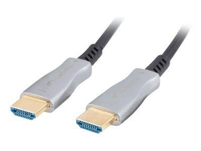 Lanberg HDMI cable with Ethernet - 10 m Skærmkabel Sort CA-HDMI-20FB-0100-BK