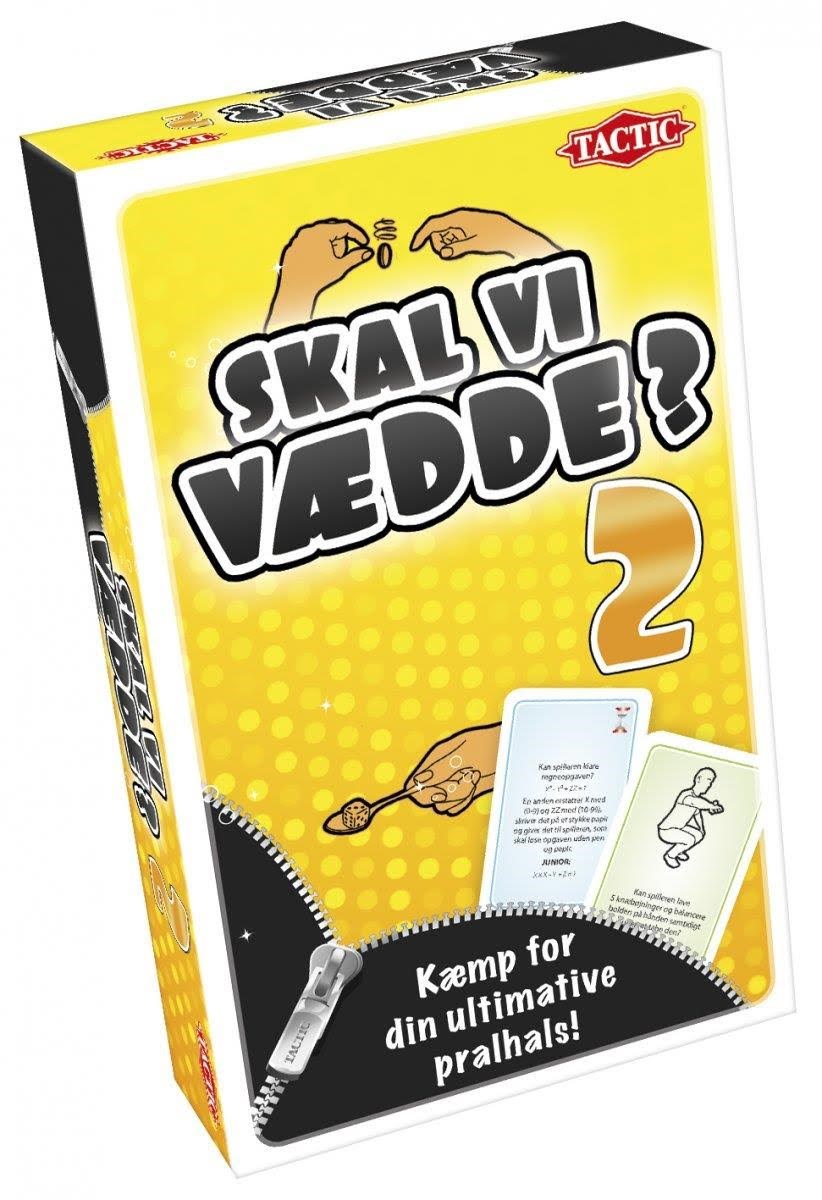 Tactic Rejsespil: Skal Vi Vædde? 2 Brætspil 59026