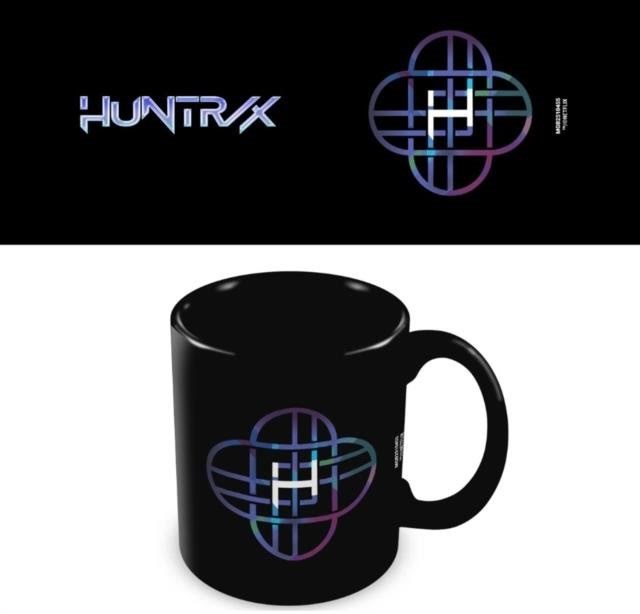 Pyramid - Mug K-Pop Demon Hunters (Huntrix Logo) Black Pod - Krus Merchandise MGB2510455