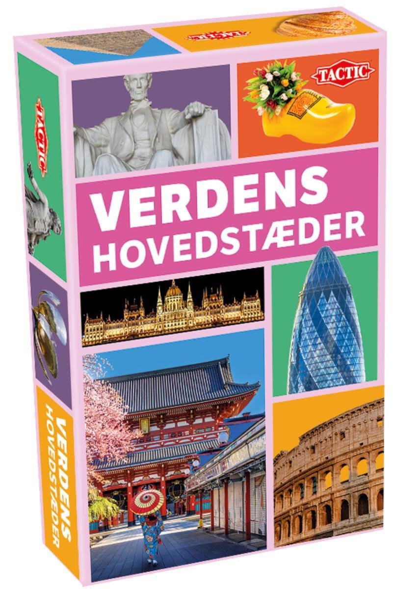Tactic Verdens Hovedstæder Brætspil 61037