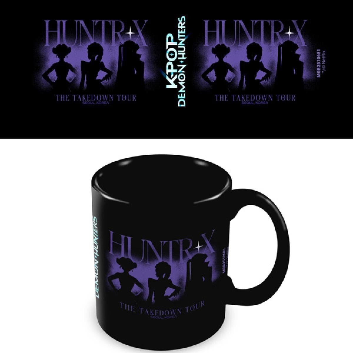 Pyramid - MUG K-POP DEMON HUNTERS (HUNTRIX TOUR) BLACK - Krus Merchandise MGB2510681