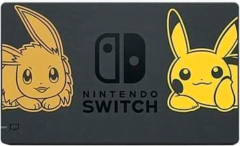 Nintendo Switch Dock Only Pokemon Lets Go Pikachu Eevee Edition Spil Tilbehør NSDockPokemon