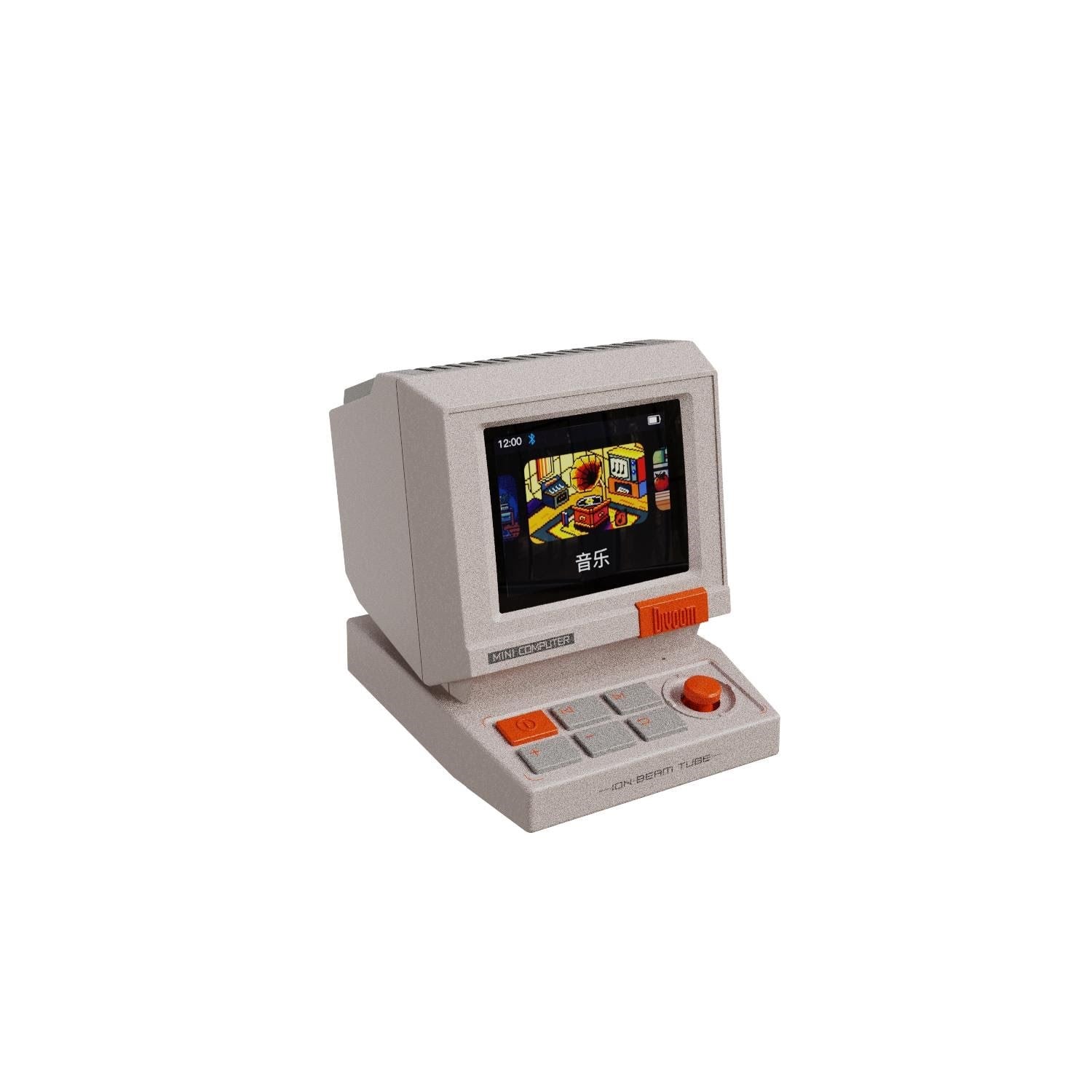Divoom MiniToo Retro PC Bluetooth Speaker Baerbare Fest Hoejtalere 90100058280