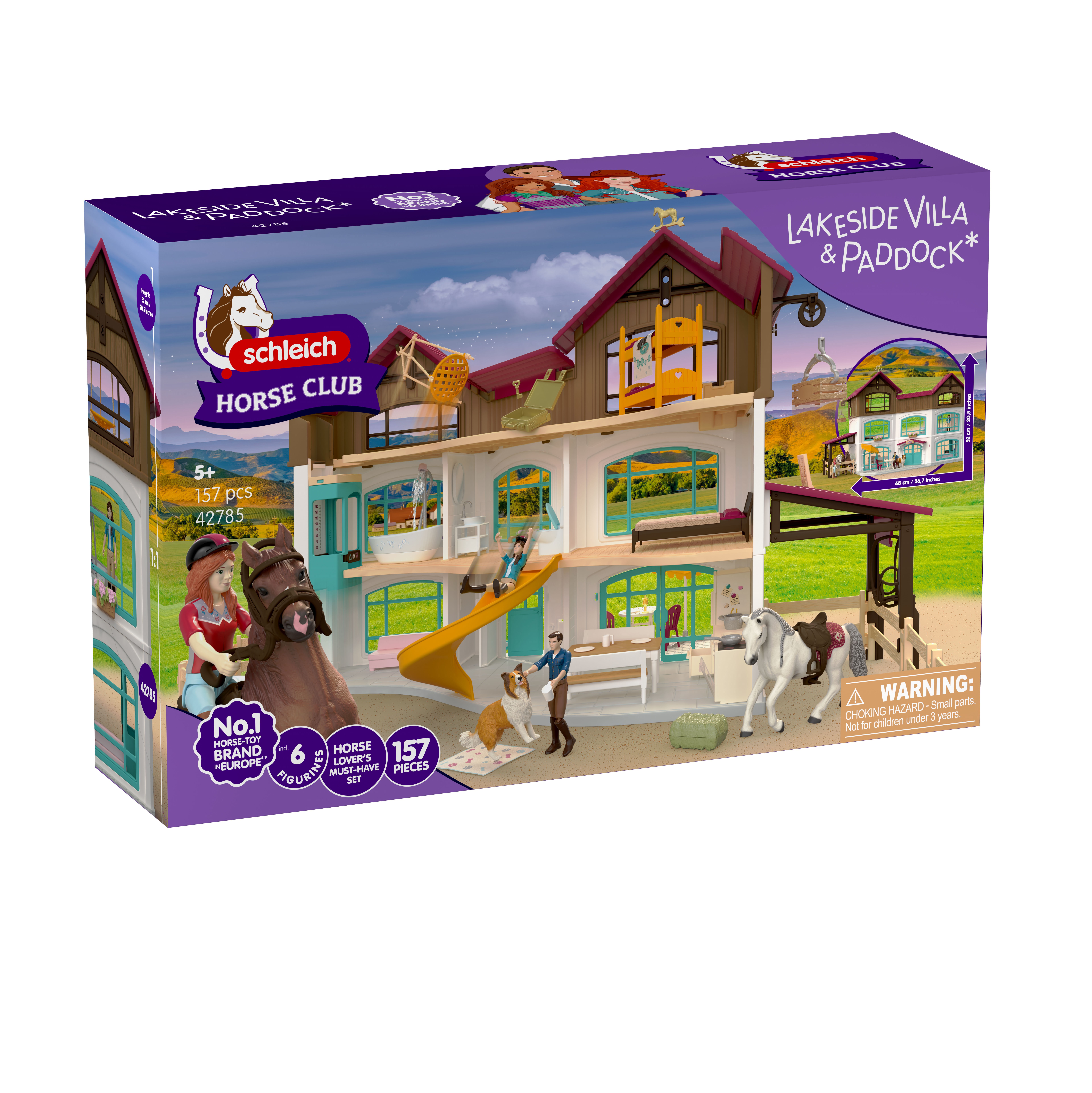 Schleich Lakeside Villa & Paddock Legetøj 42785