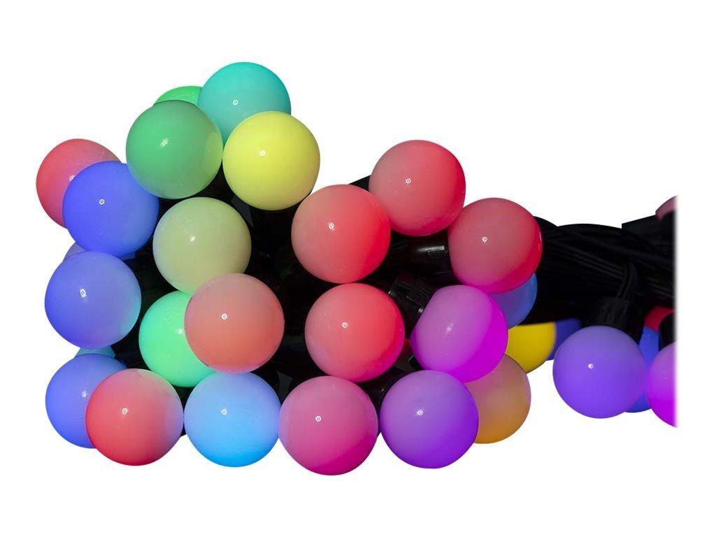 Nedis SmartLife - decoration lamp - LED - 5.65 W - RGB light - round Smart Home WIFILP02C48
