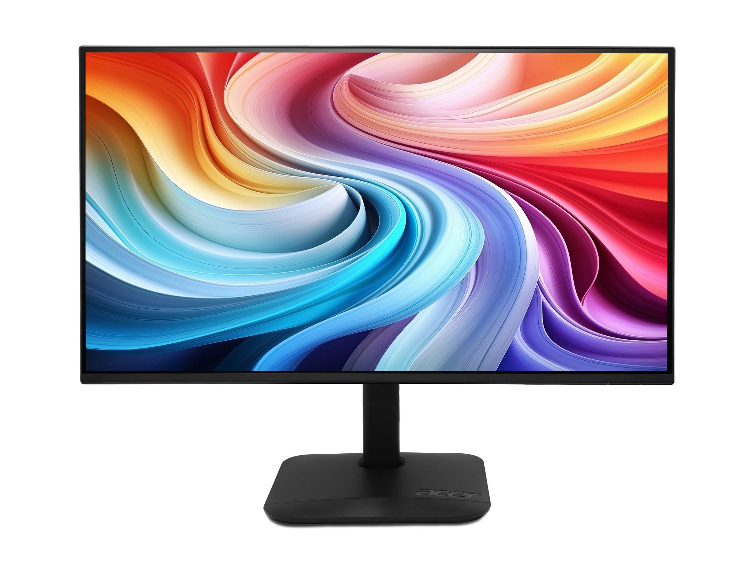 24" Acer KA242Y P6bip - KA2 Series - LCD monitor - Full HD (1080p) Computerskærm Black UM.QX2EE.601