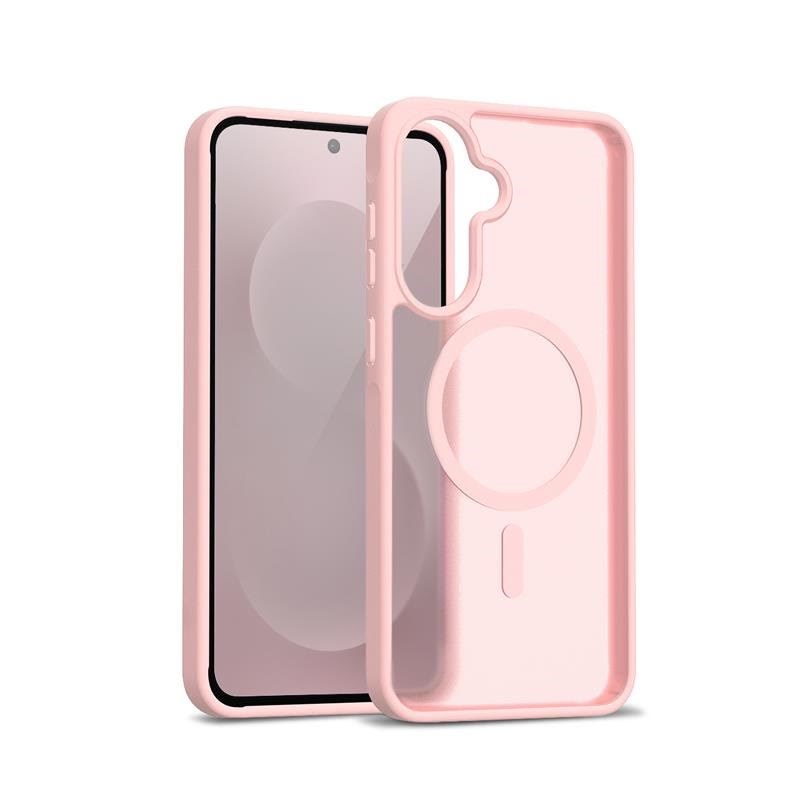 CRONG Hybrid Matte Magnetic - MagSafe Case for Samsung Galaxy A56 (Pink) Mobilcover CRGHMMSGA56PNK