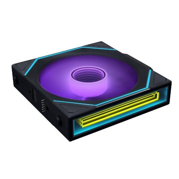 Lian Li SL-INFINITY Wireless Reverse 140 Black - Kabinet køler - 140mm - Sort Kabinetkøler 14RSLIN1W1B