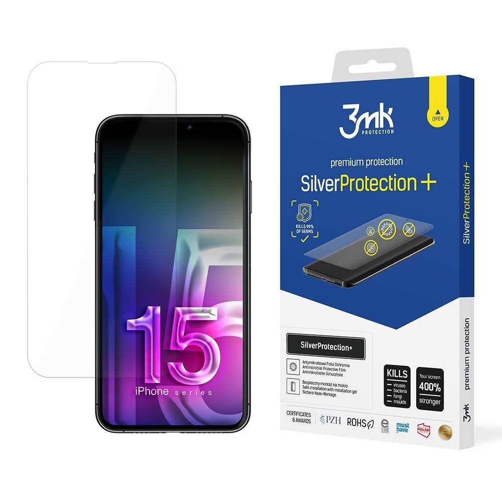 3mk Apple iPhone 15 - SilverProtection+ Beskyttelsesglas 5903108535335