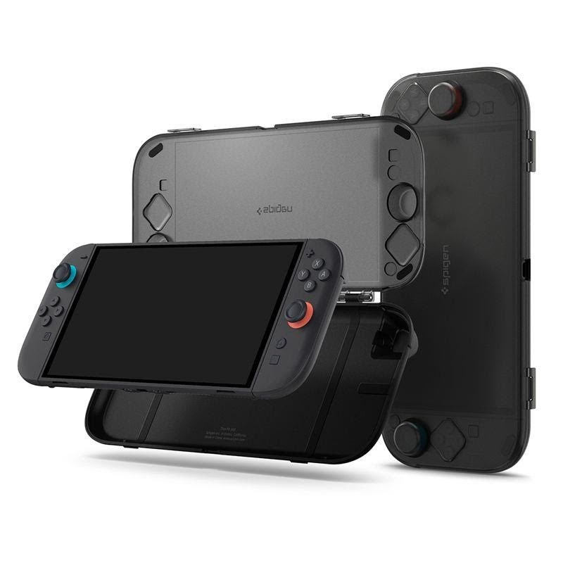 Spigen Thin Fit 360 - frost black - Nintendo Switch 2 Spil Tilbehør ACS10487