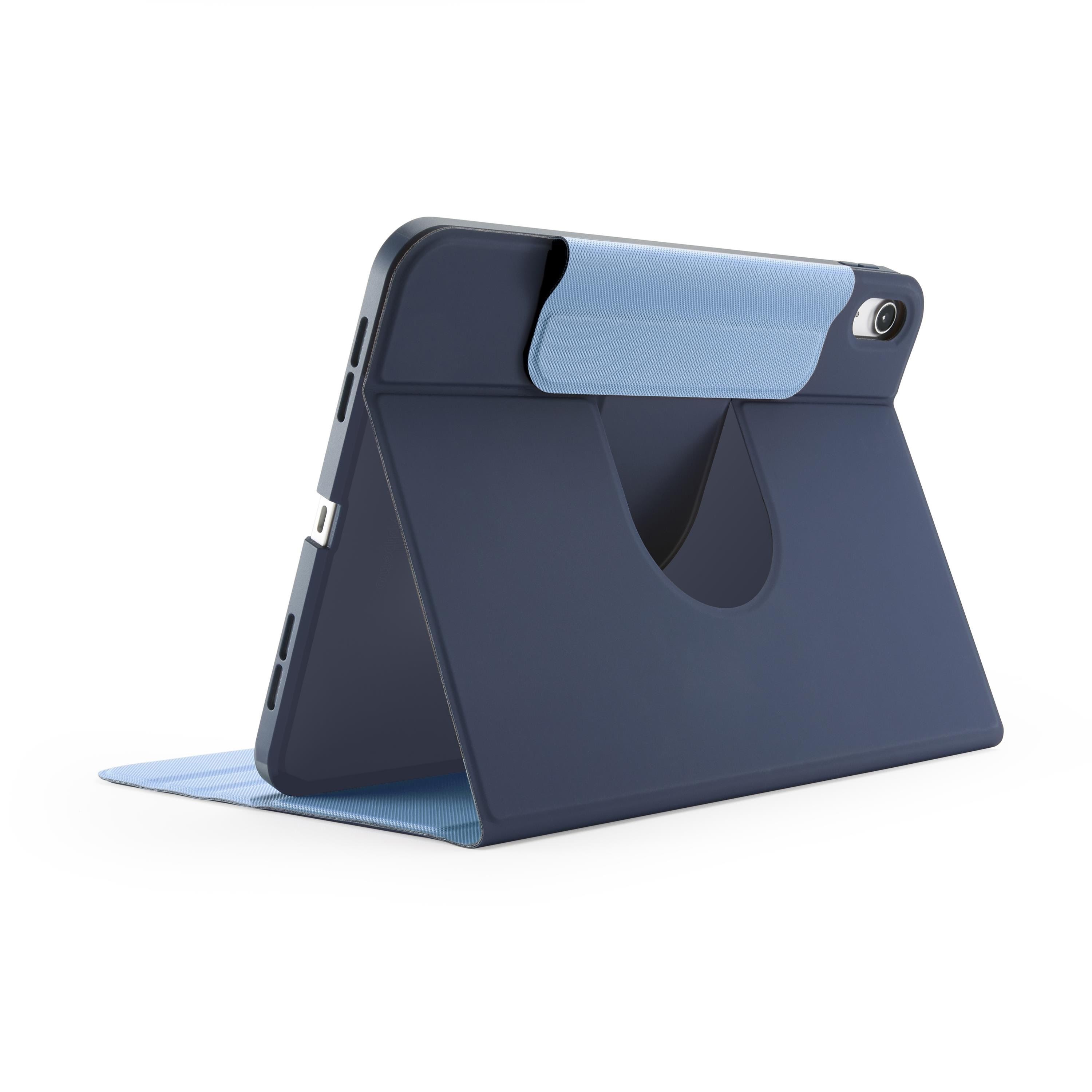 Pipetto Origami No5 Rotating Folio Case - dark blue - iPad Air 10.9" 2022/2020/11" 2024/2025/2026 Tablet Cover P059-113B-AD