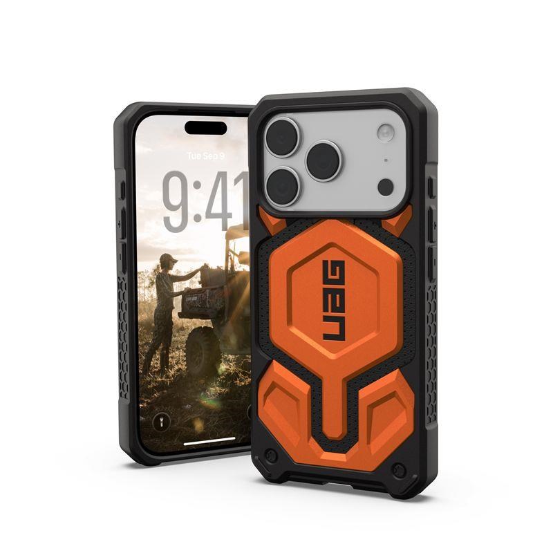 UAG Monarch Pro - Orange - iPhone 17 Pro Mobilcover 114513119797