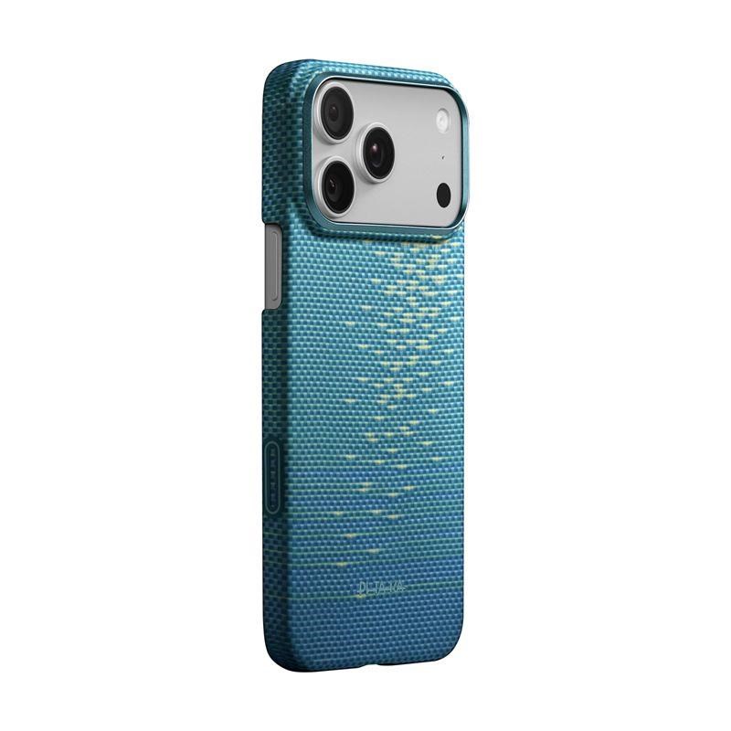 PITAKA Ultra-Slim Case - Lucid Blue - iPhone 17 Pro Mobilcover KI1706AG