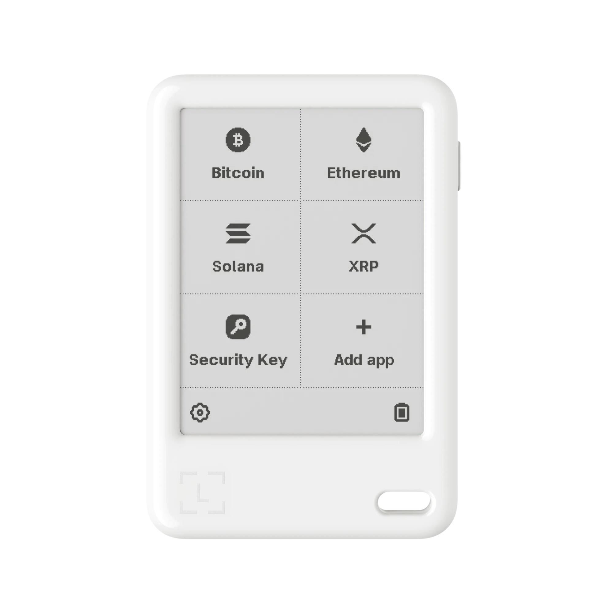 Ledger Nano Gen 5 Glacier White Crypto Hardware Wallet with Recovery Key