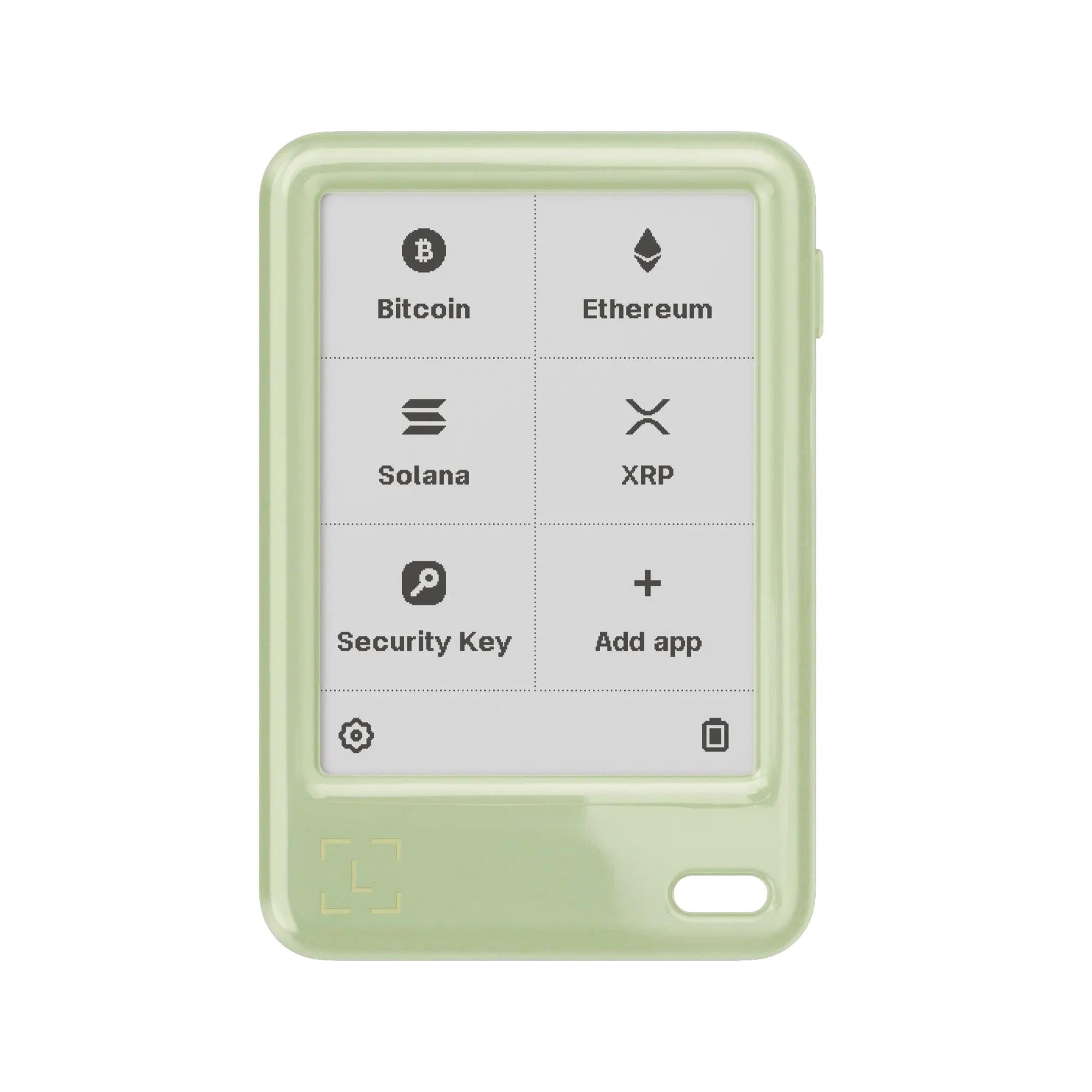 Ledger Nano Gen 5 Matcha Green Crypto Hardware Wallet with Recovery Key Mobil Tilbehør LEDGERNANO-5-MG-RK