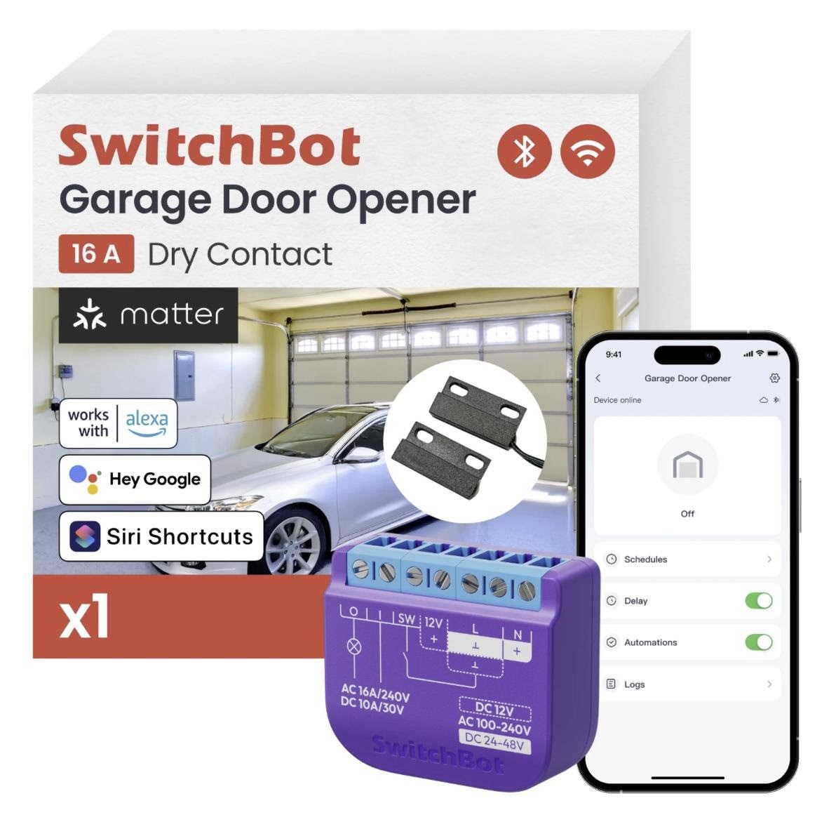 SwitchBot Garage Door Opener Smart Home W5502330