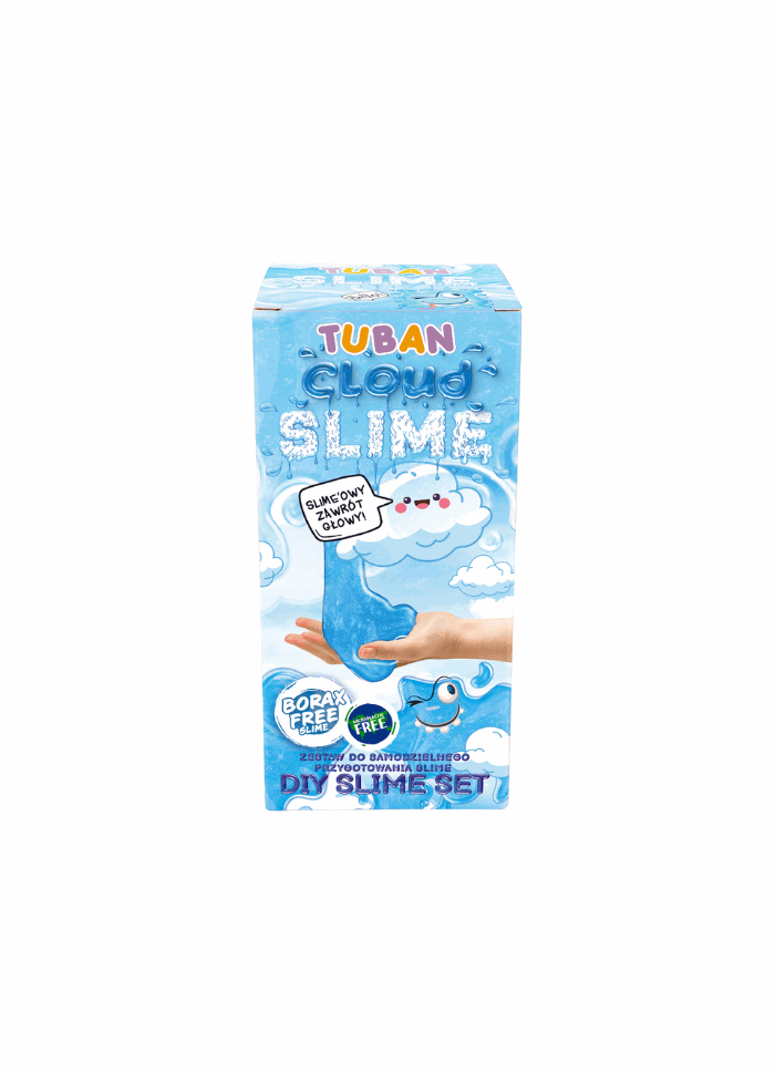 Tuban Sæt - Diy Slime - Cloud Kreativt Legetøj TU3142