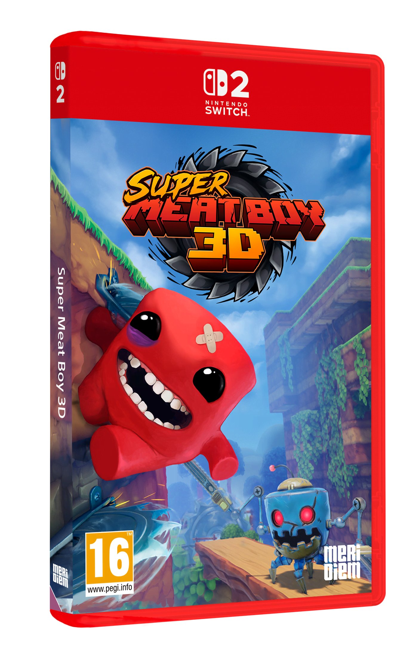 Super Meat Boy 3D - Nintendo Switch 2 - Platformer