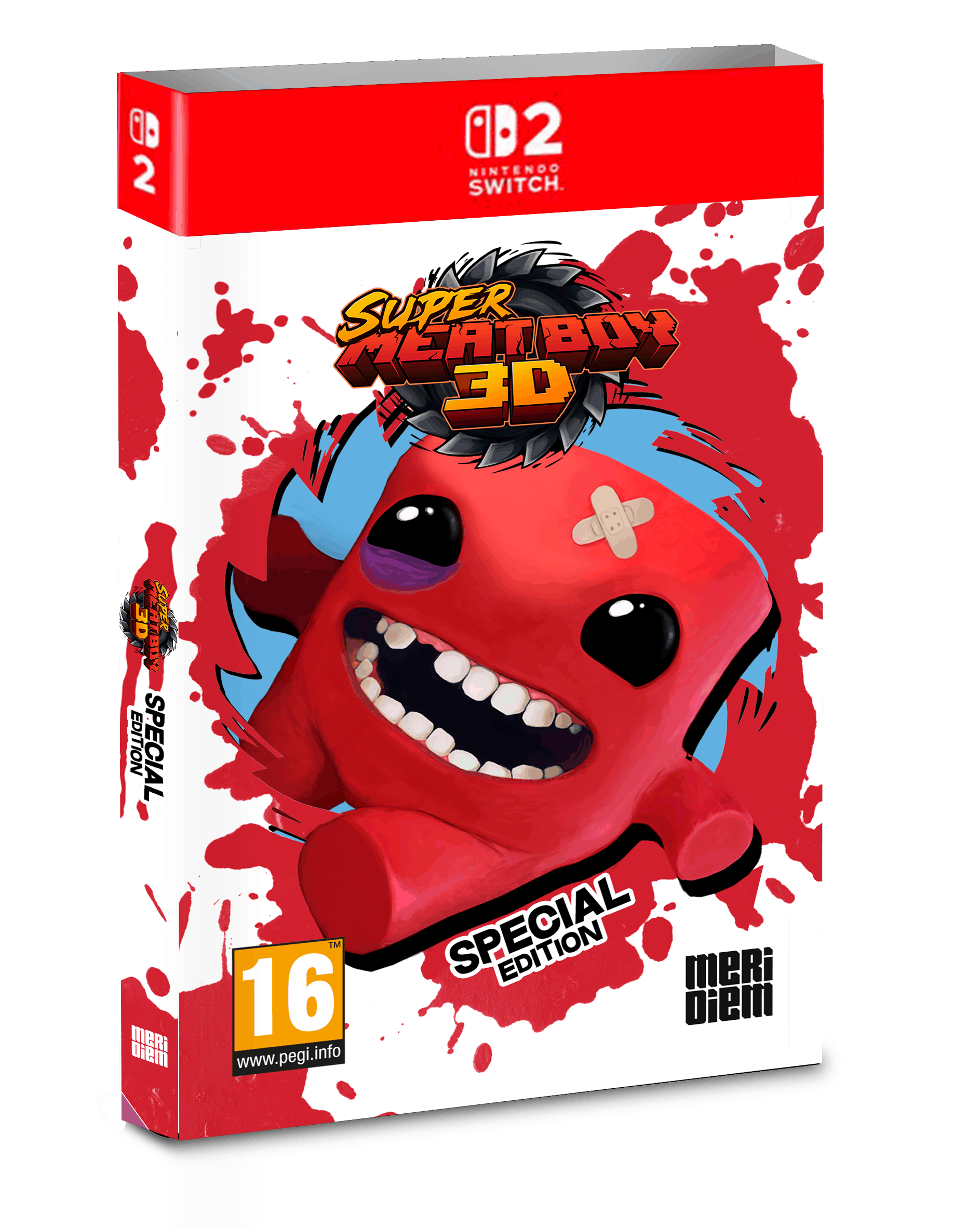 Super Meat Boy 3D (Special Edition) - Nintendo Switch 2 - Platformer