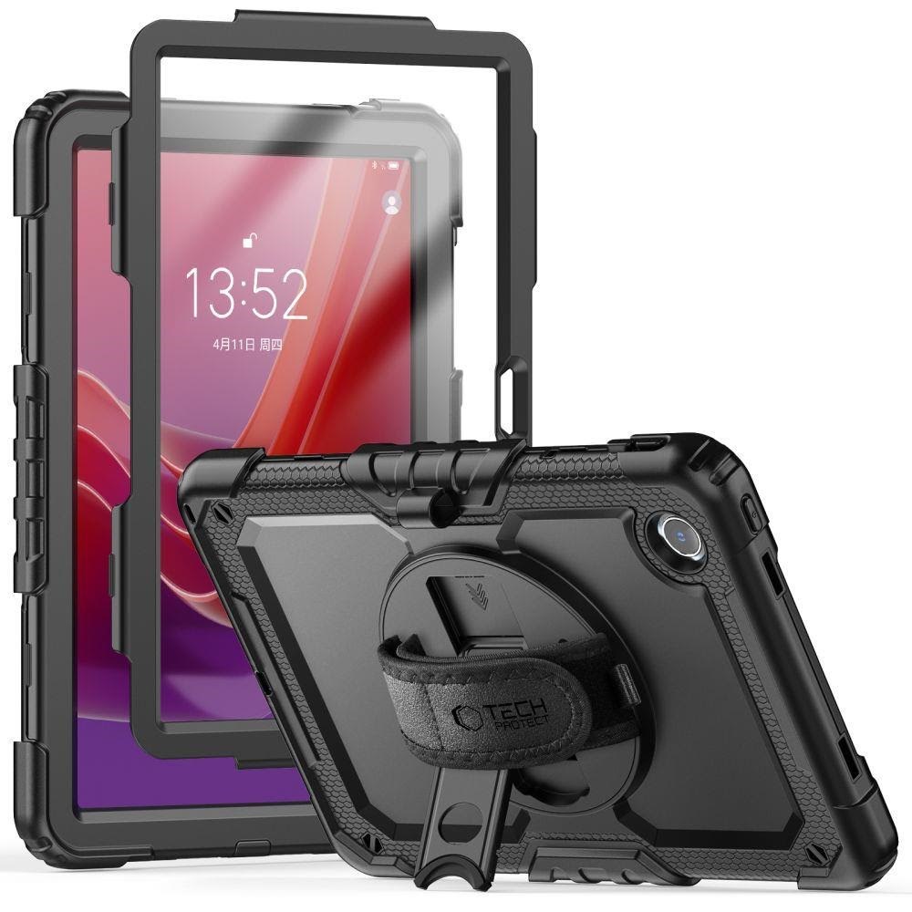 Tech-Protect Solid360 Case for Lenovo Tab M11" 11.0 TB-330 - Black Tablet Cover 5906203691739