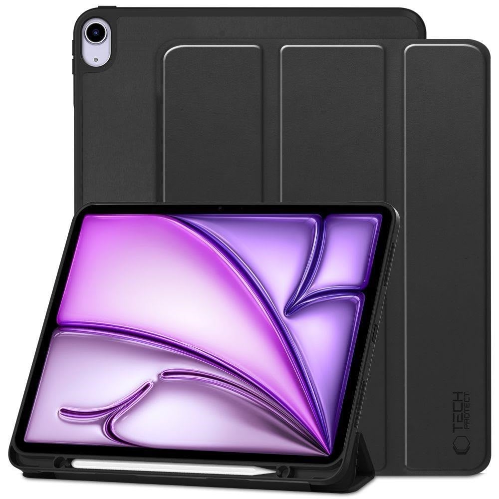 Tech-Protect SC Pen Case for iPad Air 13" (2024/2025/2026) - Black Tablet Cover 5906302308651