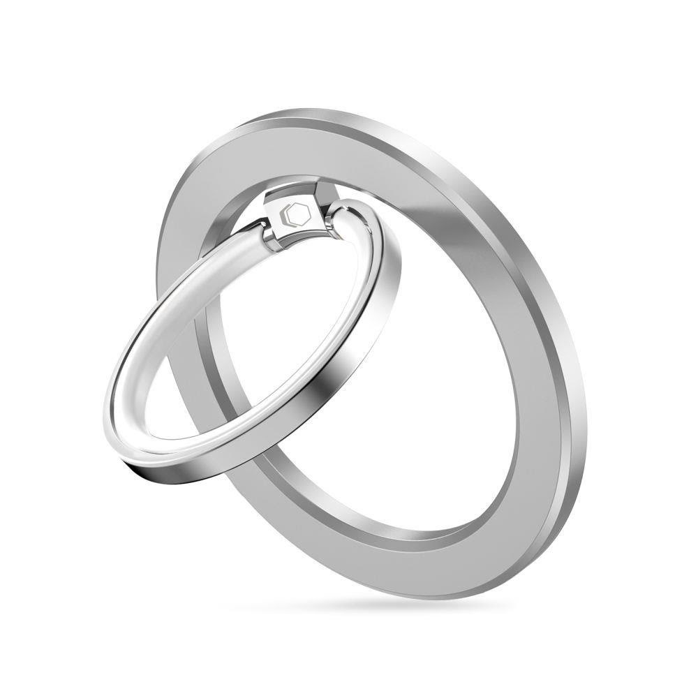 Tech-Protect MMR300 magnetic handle / ring with MagSafe - silver Mobil Tilbehør 5906302308798