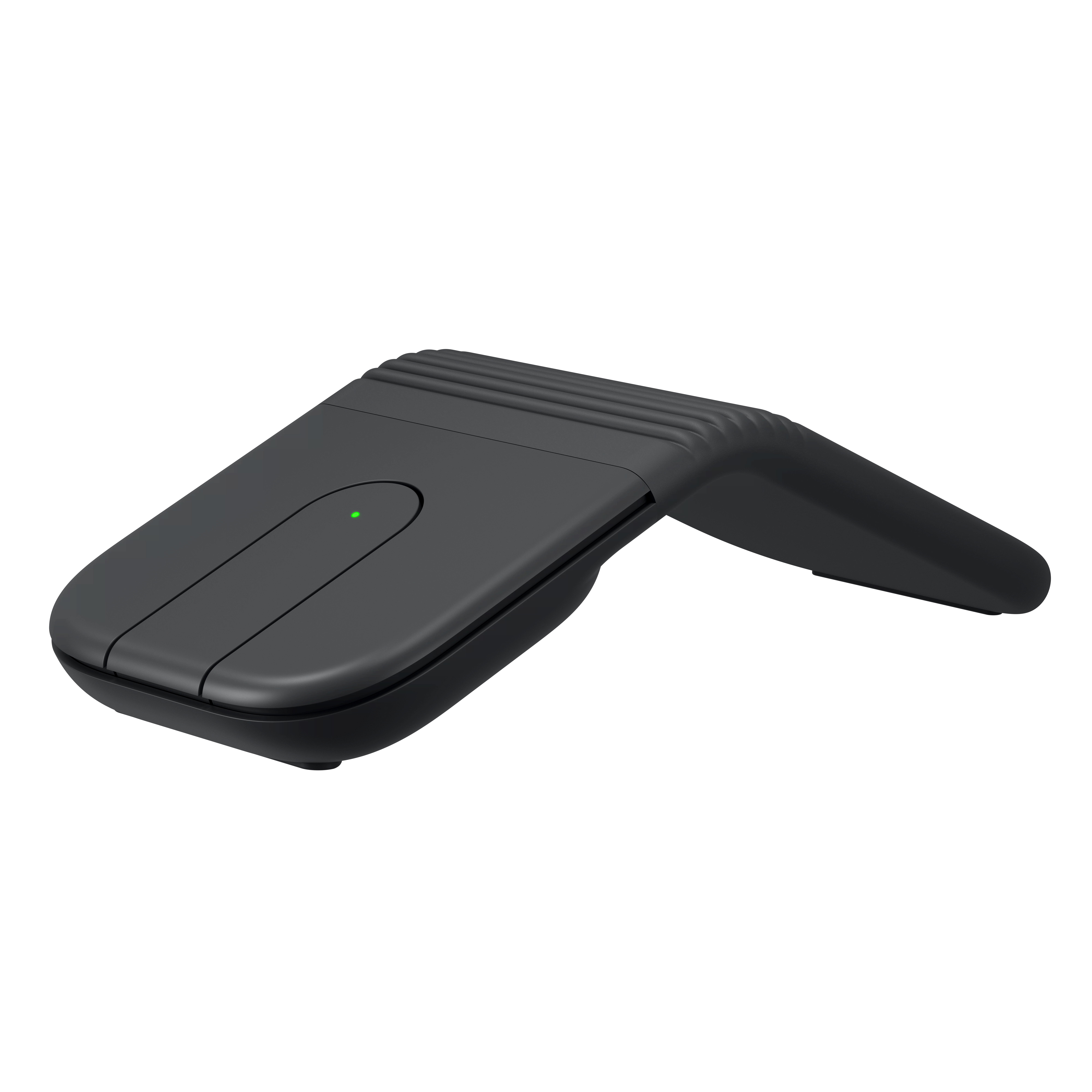 Logitech Mobi Fold - Graphite - Mus - Optisk - 4 knapper - Grå Mus 910-007604