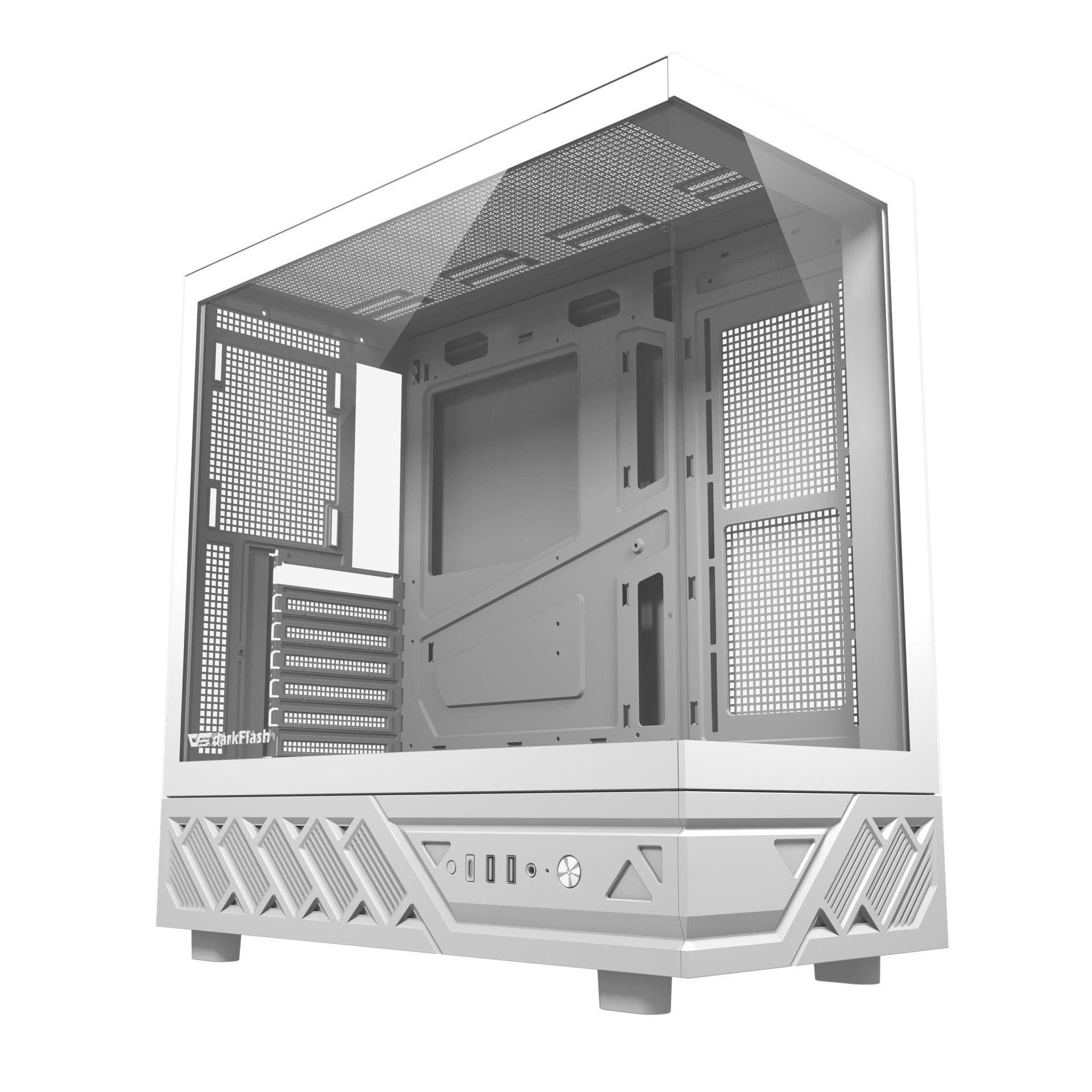 Darkflash DS950 Computer Case - Kabinet - Hvid Kabinet DS950 WHT NoF