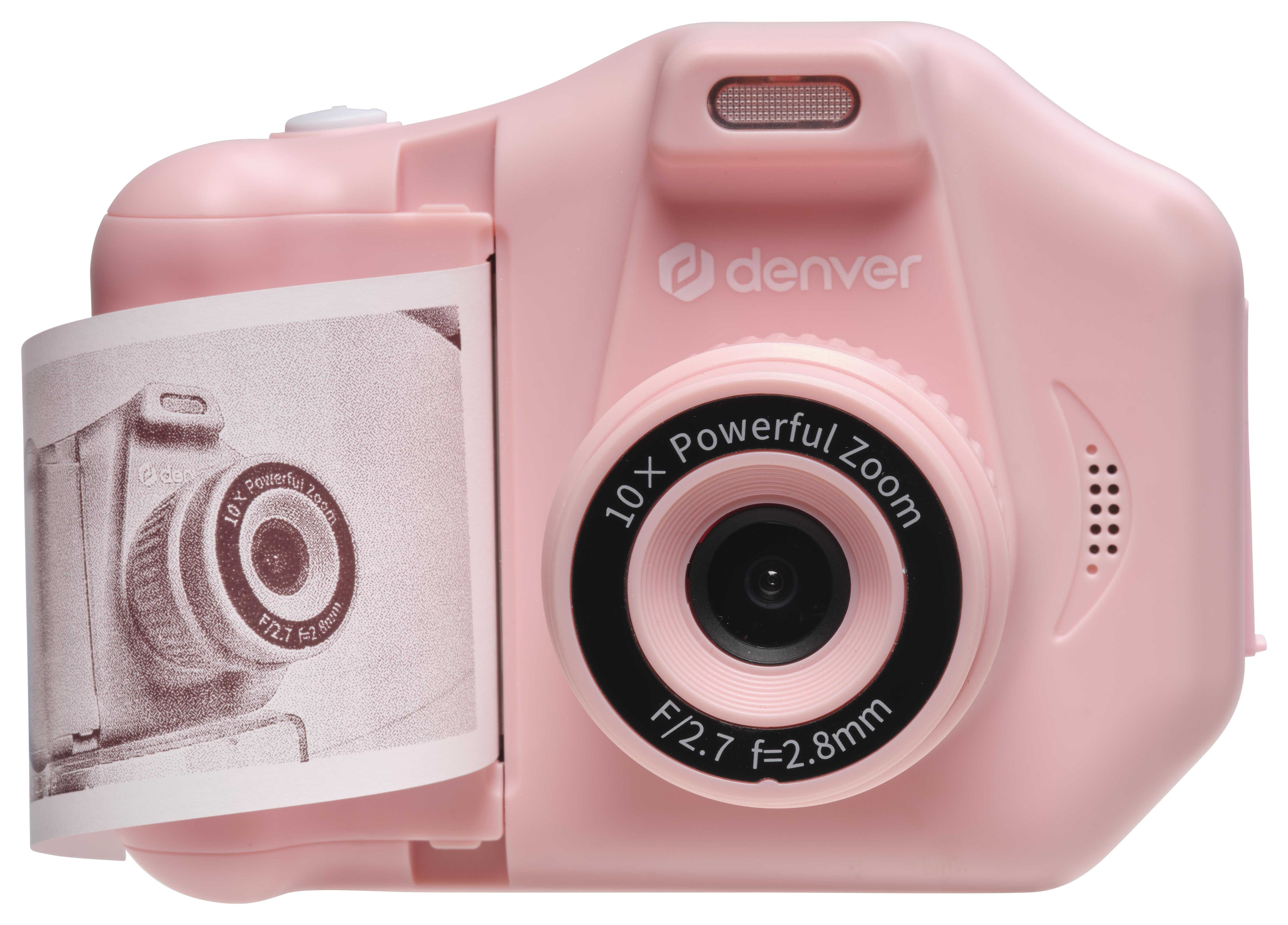 DENVER Kids Camera - Thermal Print Kamera Pink KPC-1370NSP