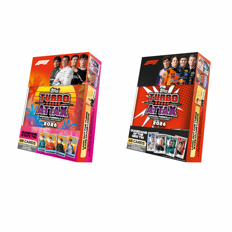 Topps Formula 1 Turbo Attax Mega Tin - assorted