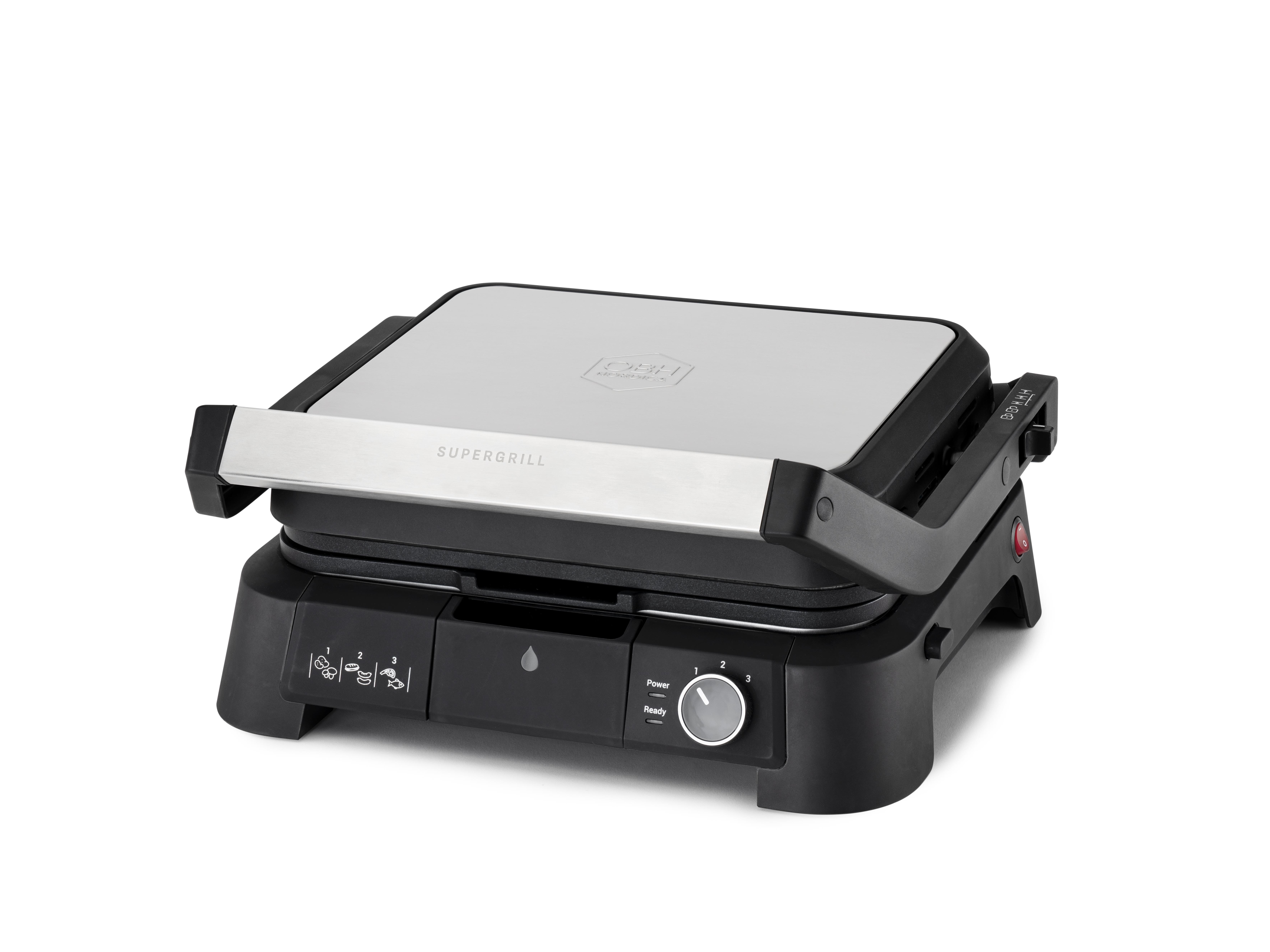 OBH Nordica SuperGrill 3in1 Stainless steel Grill Og Tilbehør GO510DN0