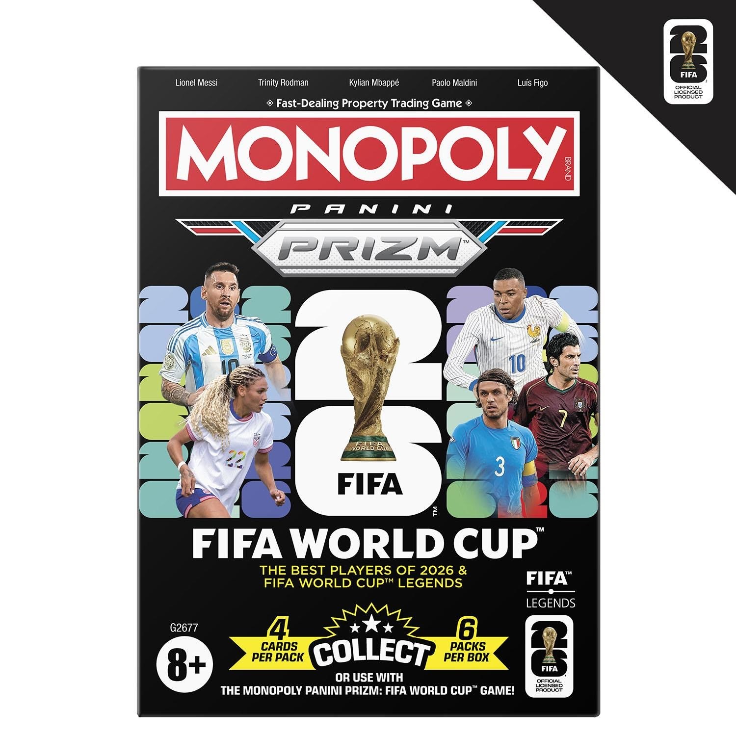 Hasbro Gaming Board Game Monopoly Fifa Legends Booster Pack Brætspil G26771L00