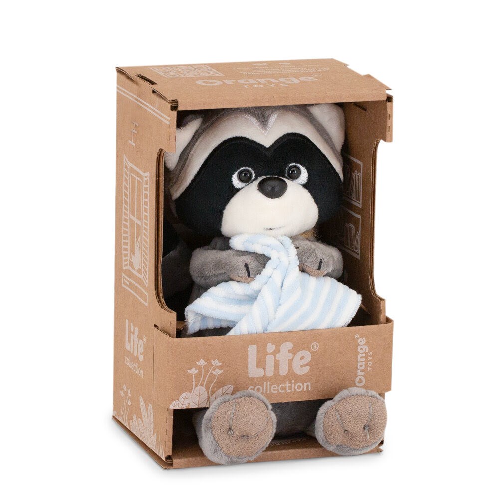 Orange Toys Soft toy Denny the Raccoon with towel (25cm) Bamser OS616/20