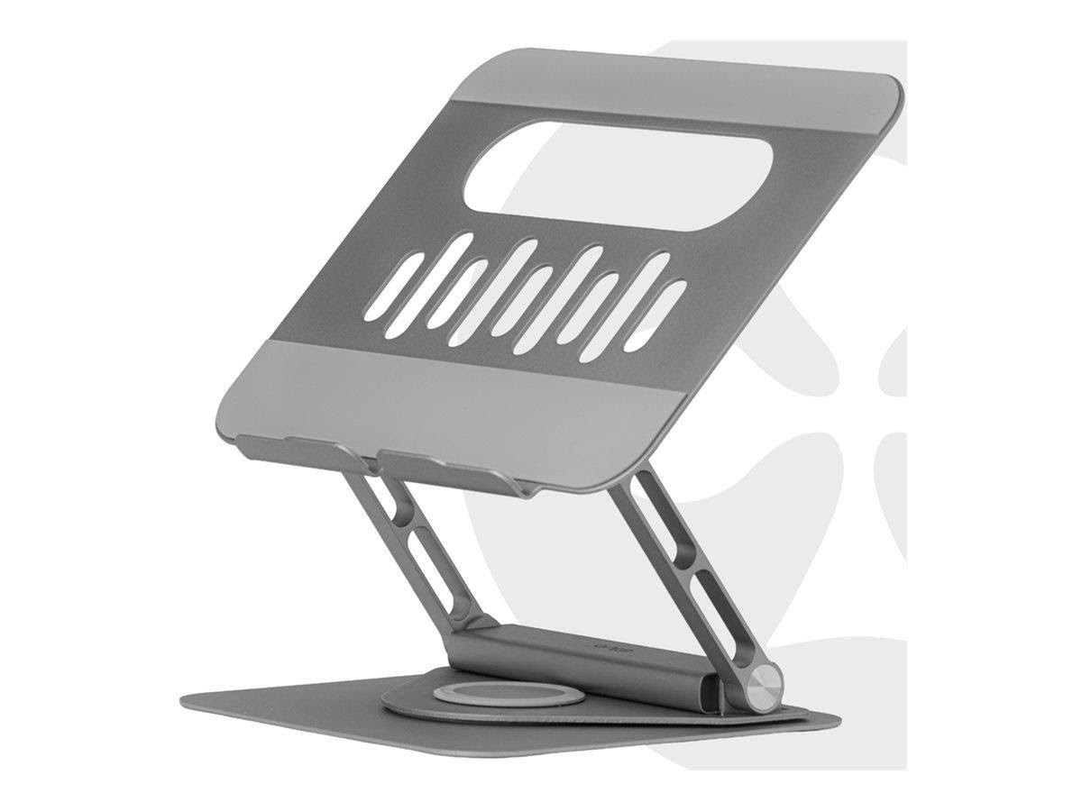 Club 3D CSV-2554 - notebook stand - adjustable aluminium 4K60Hz 100W 360° Køling