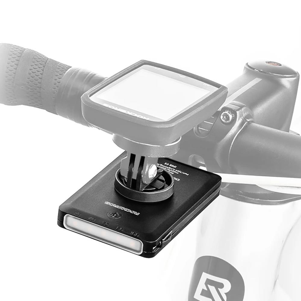Rockbros JP008 front bike light for counter with power bank 5000mAh 150lm IPX6 - black Cykellygter Rockbros-24710014001