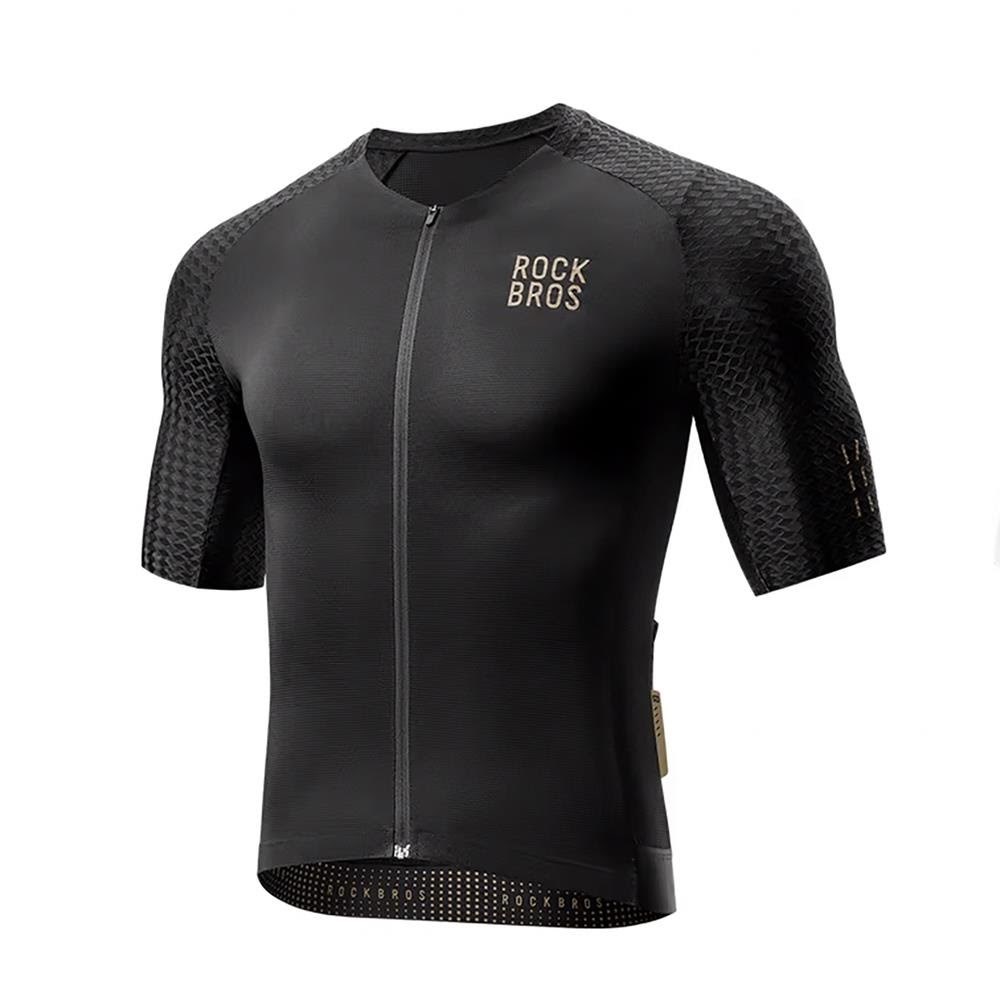 Rockbros YDDX011 Diamond Short Sleeve Cycling Jersey Size XL - Black Cykeltilbehoer Rockbros-15220026005
