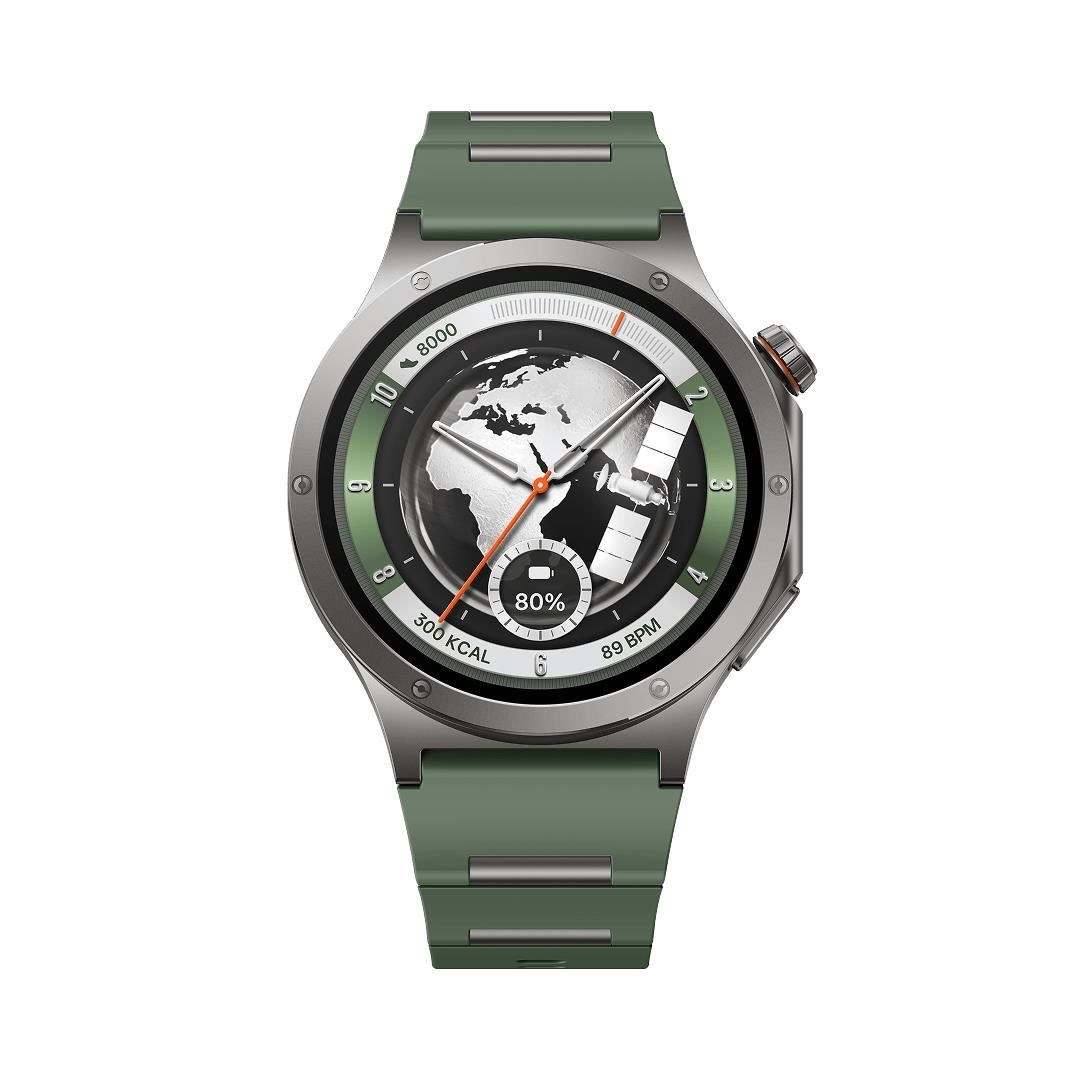OnePlus Watch 4 46mm - Evergreen Titanium Smartwatch Grøn 6921815630623