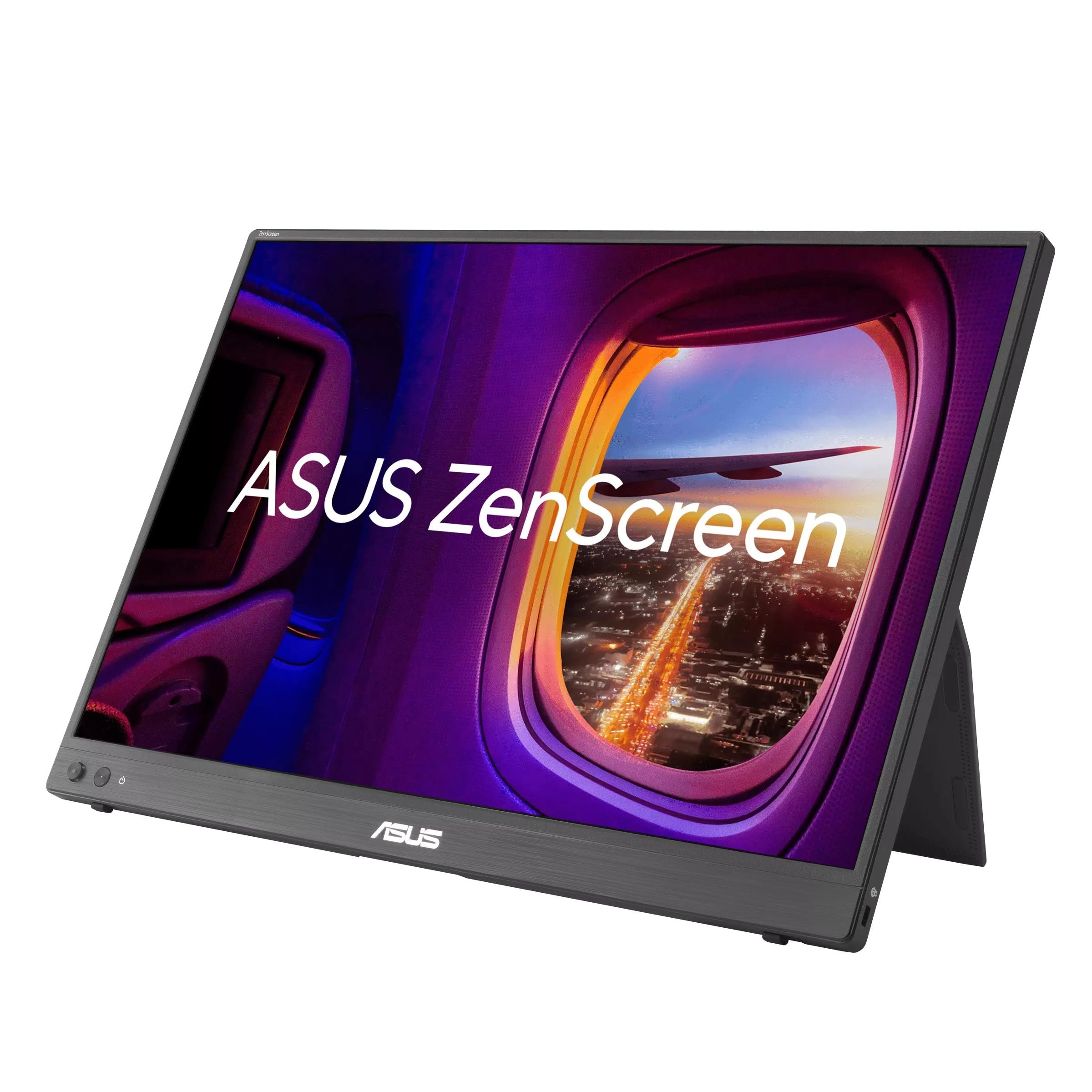 16" ASUS ZenScreen MB16FC Computerskærm Black 90LM0CB1-B01N71