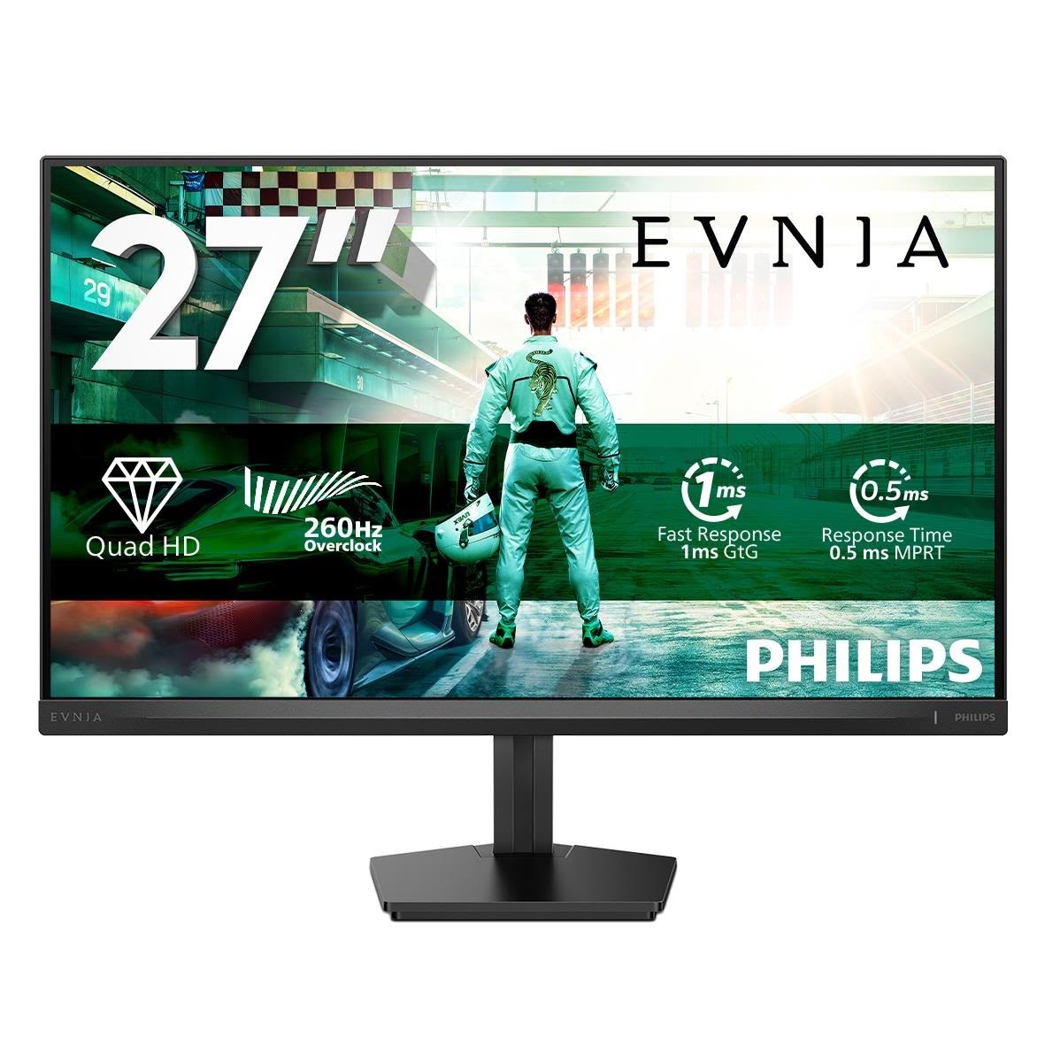 27" Philips Evnia 3000 27M2N3500PF - LED monitor - 27" - HDR Computerskærm Black 27M2N3500PF/00