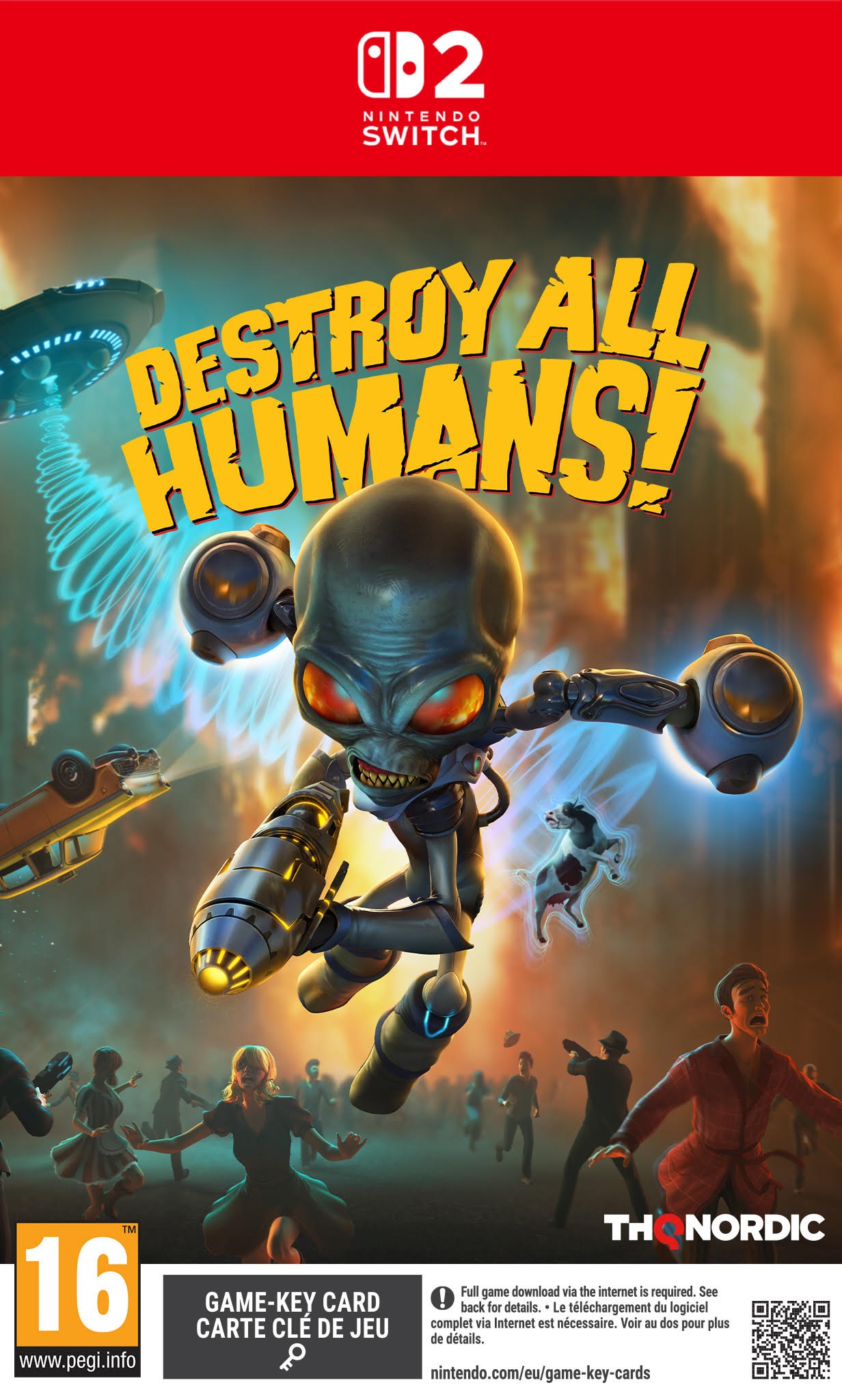 Destroy All Humans! - Nintendo Switch 2 - Action Spil 9120131604487