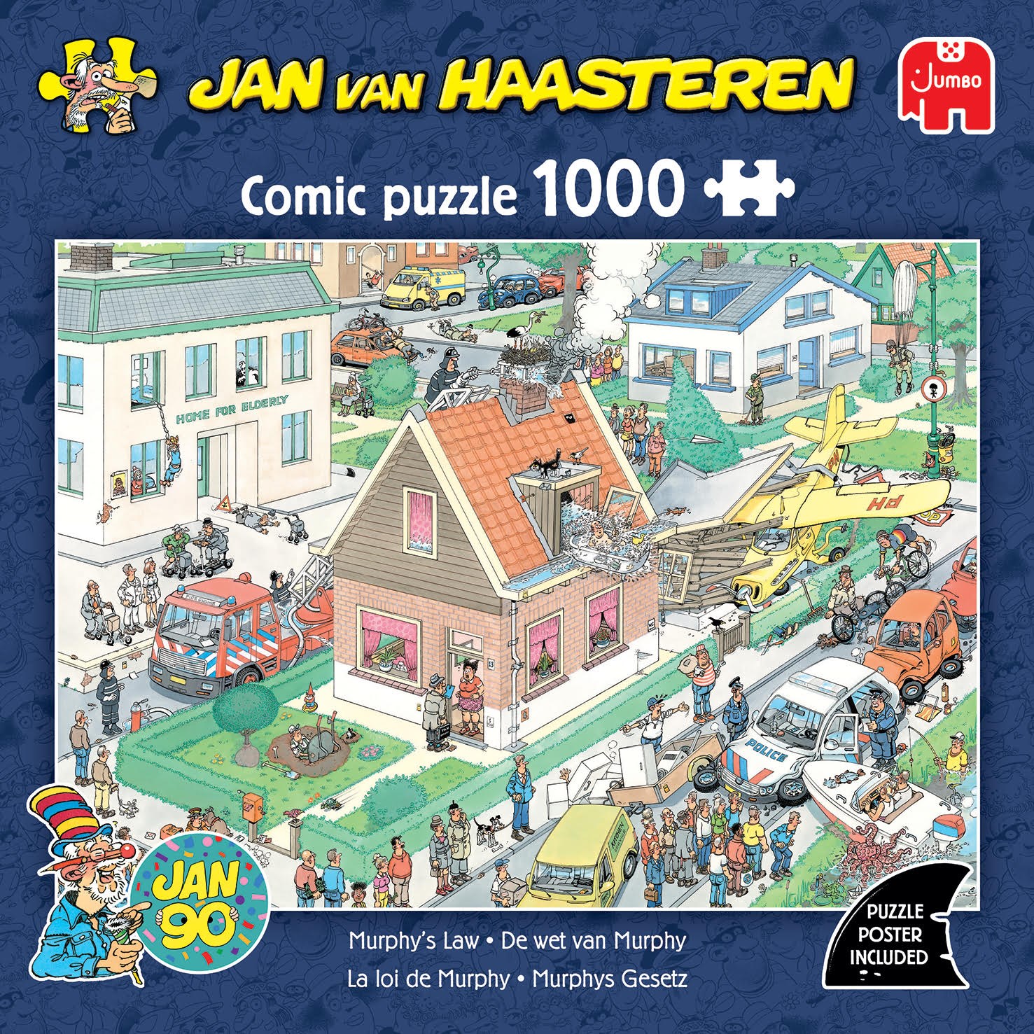 Jan van Haasteren Murphy's Law (1000) Puslespil 707-1110100814