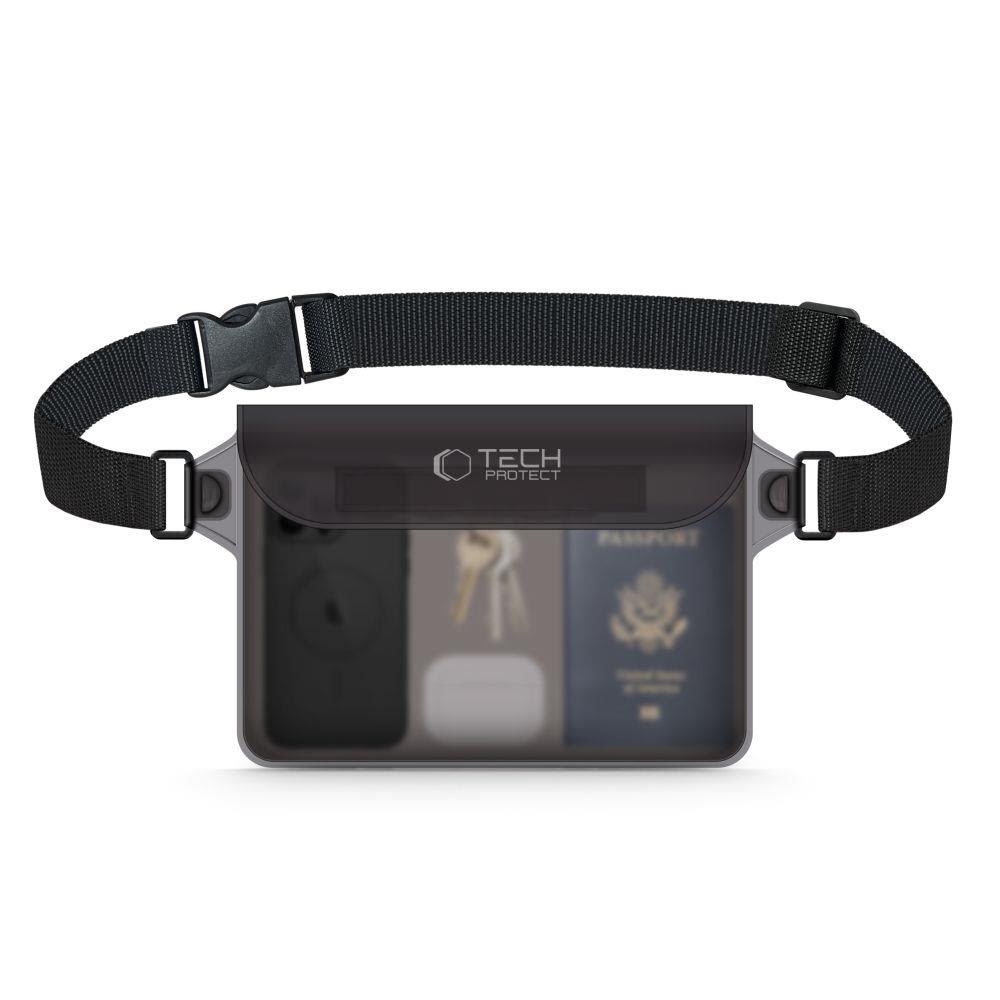 Tech-Protect UWP10 Waterproof Pouch - Black Mobilcover 5906302310227
