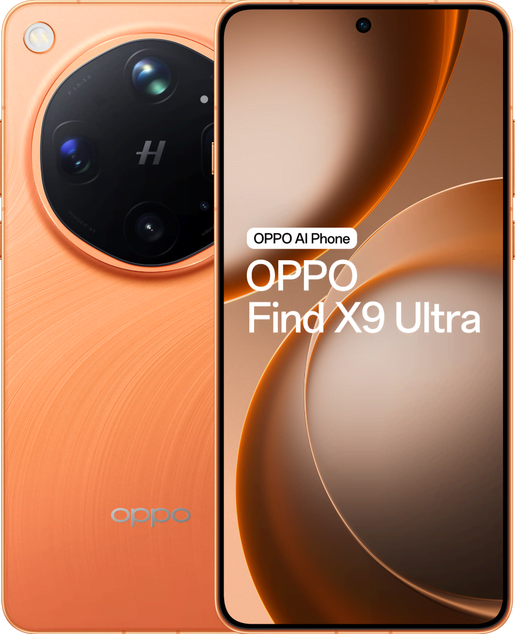 OPPO Find X9 Ultra 512GB/12GB - Canyon Orange Mobiltelefon 110010132496