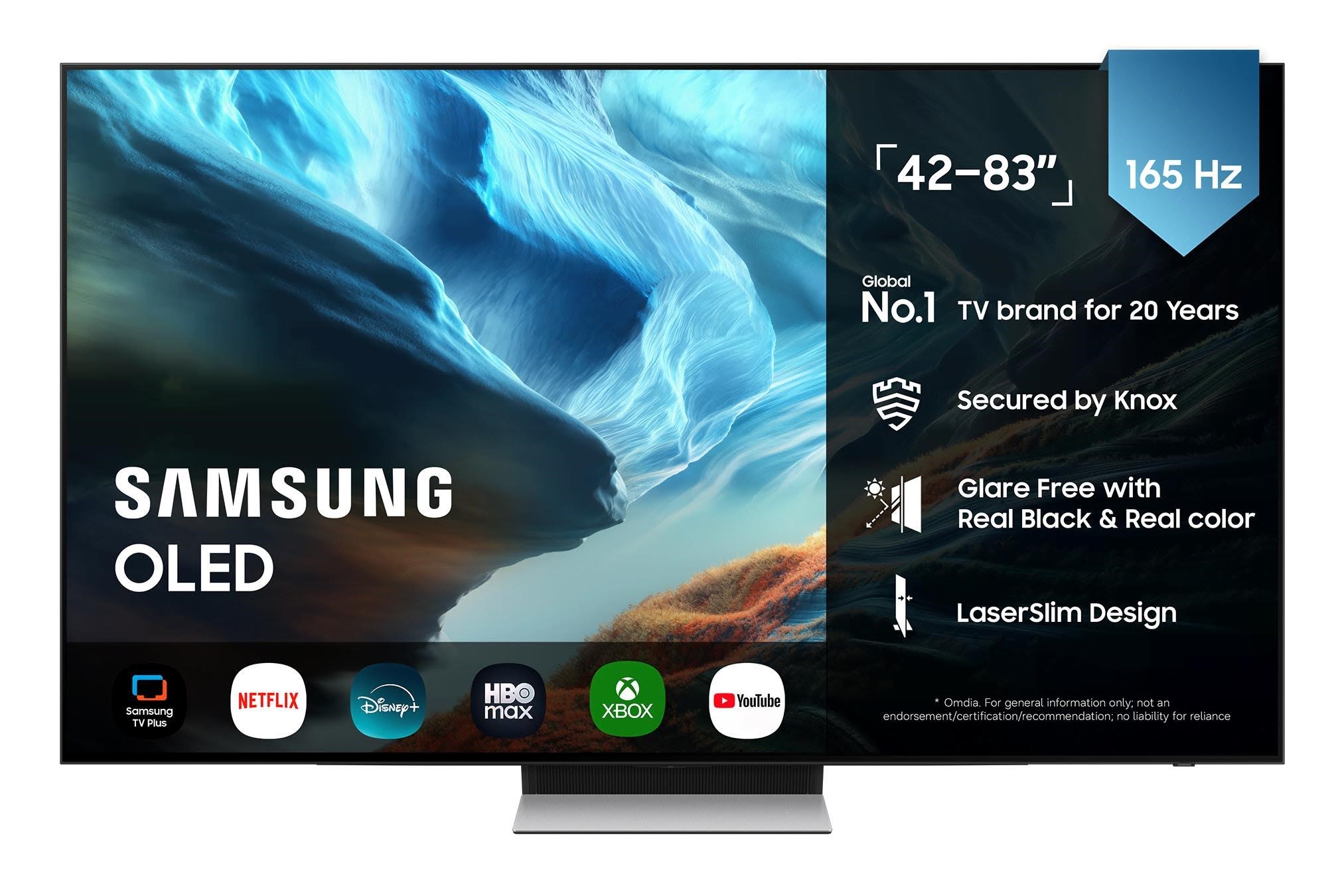 Samsung 65" Fladskærms TV OLED 4K TQ65S90HAEXXC Fjernsyn Sort