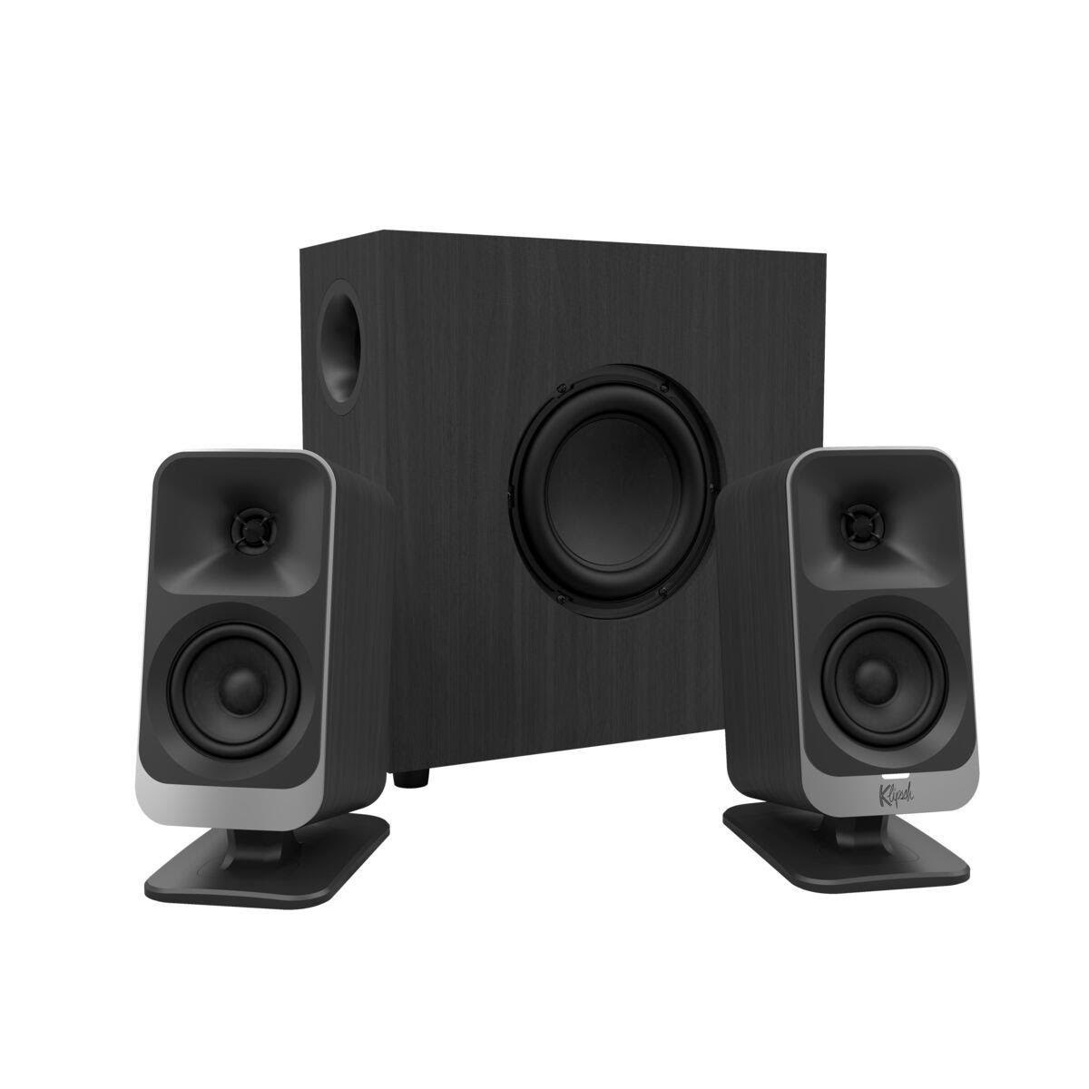 Klipsch ProMedia Lumina - Black - 2.1 Kanal - Sort Pc Højttalere 1080091