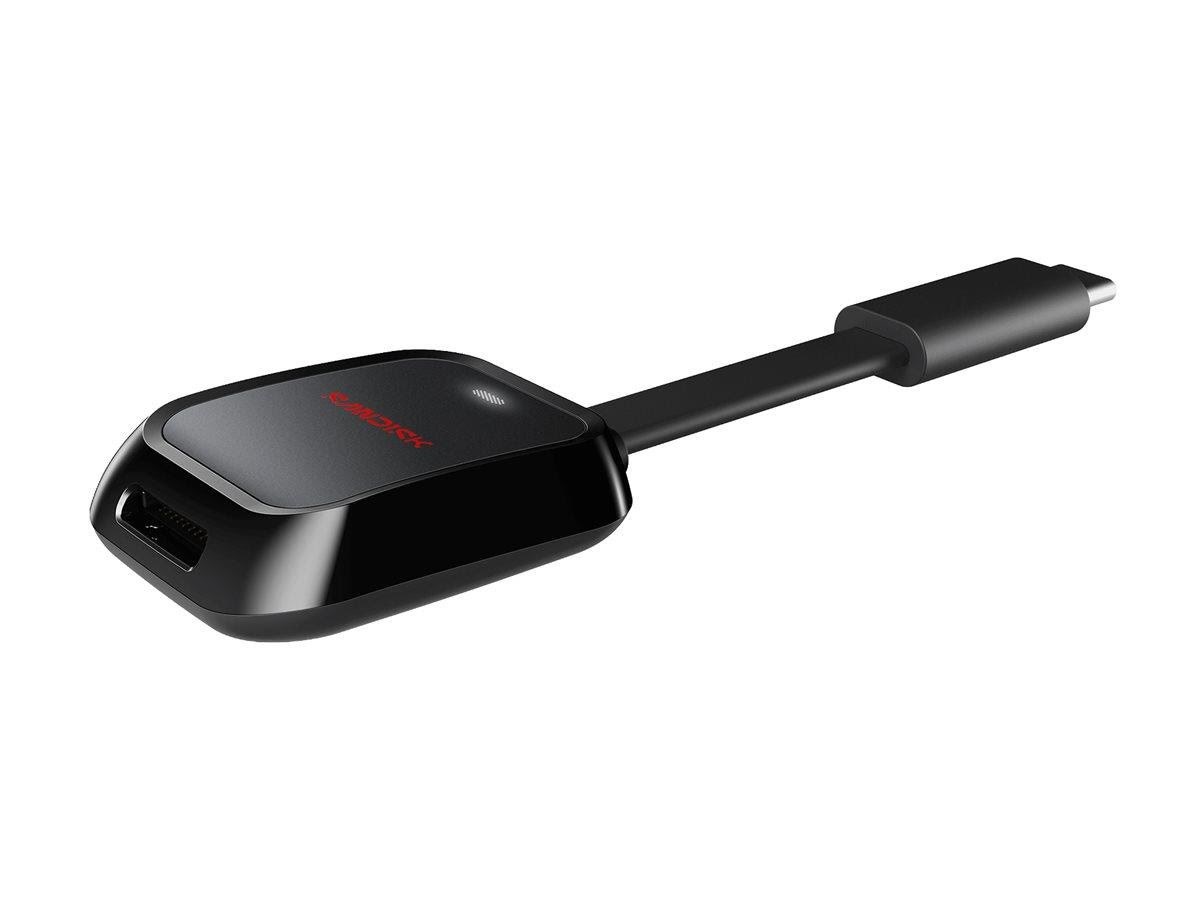 SANDISK QuickFlow - card reader - USB-C 3.2 Gen 1 Kortlæser SDDR-B751-GNANN