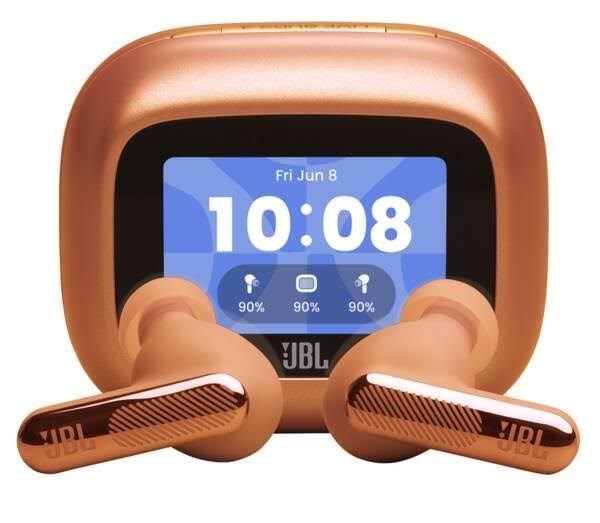 JBL Live Beam 4 - Orange Hovedtelefoner Og Headset JBLLIVEBEAM4ORG