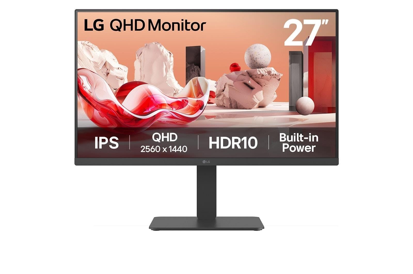 27" LG 27BA45QB-B computer monitor Computerskærm Black 27BA45QB-B.AEU
