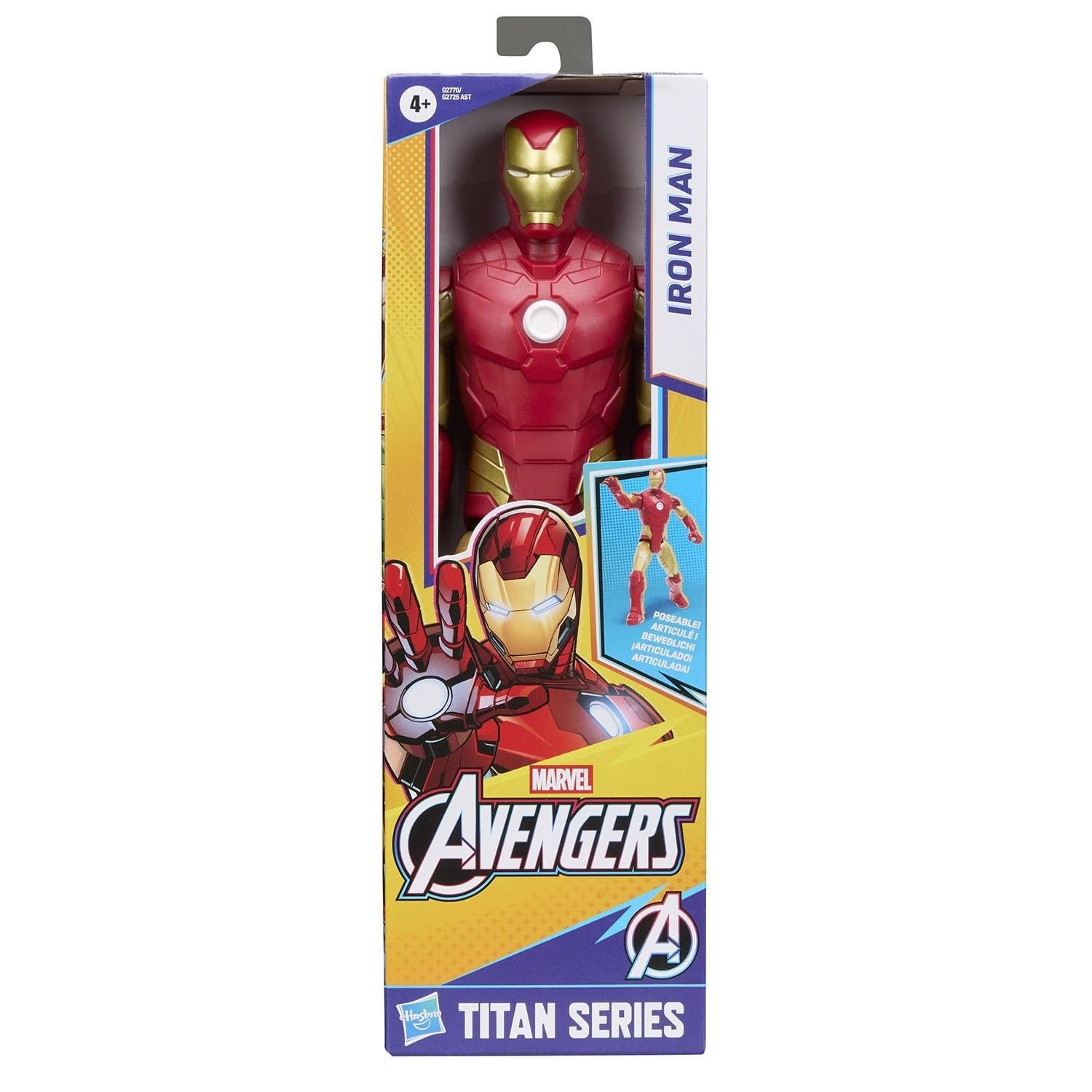 Marvel Avengers Evergreen Titan Iron Man Figur G27705X00