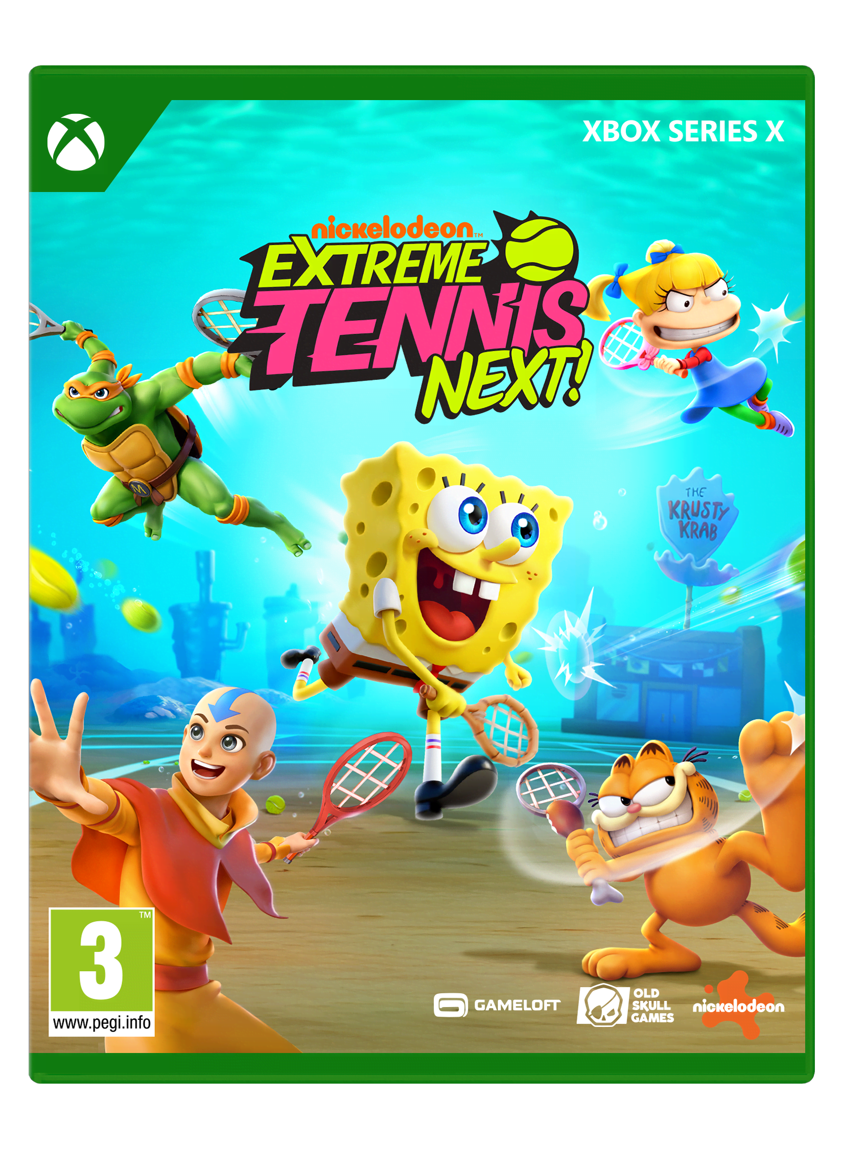 Nickelodeon Extreme Tennis: Next! - Microsoft Xbox Series X - Sport Spil 5056635625779